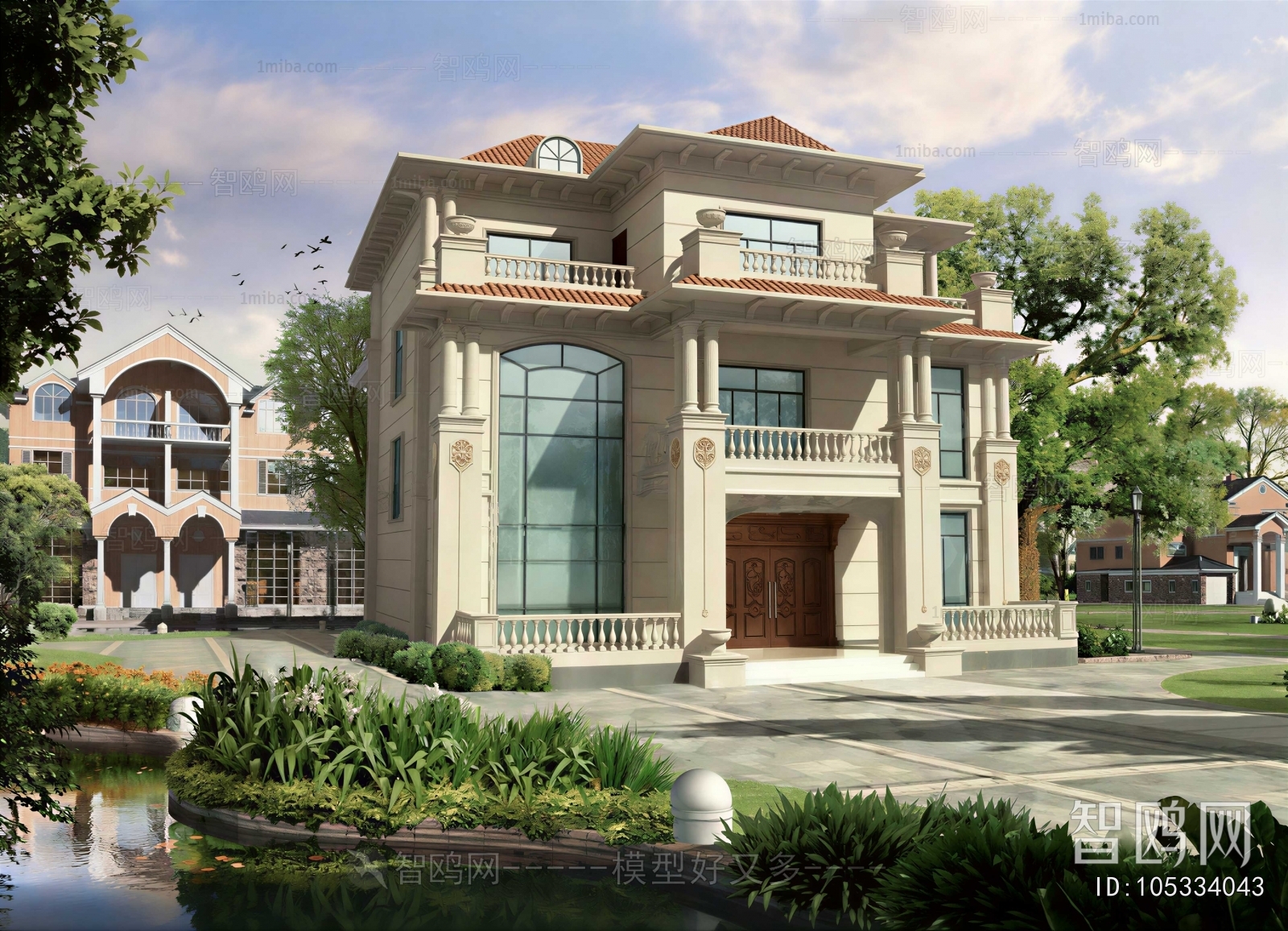 European Style Villa Appearance