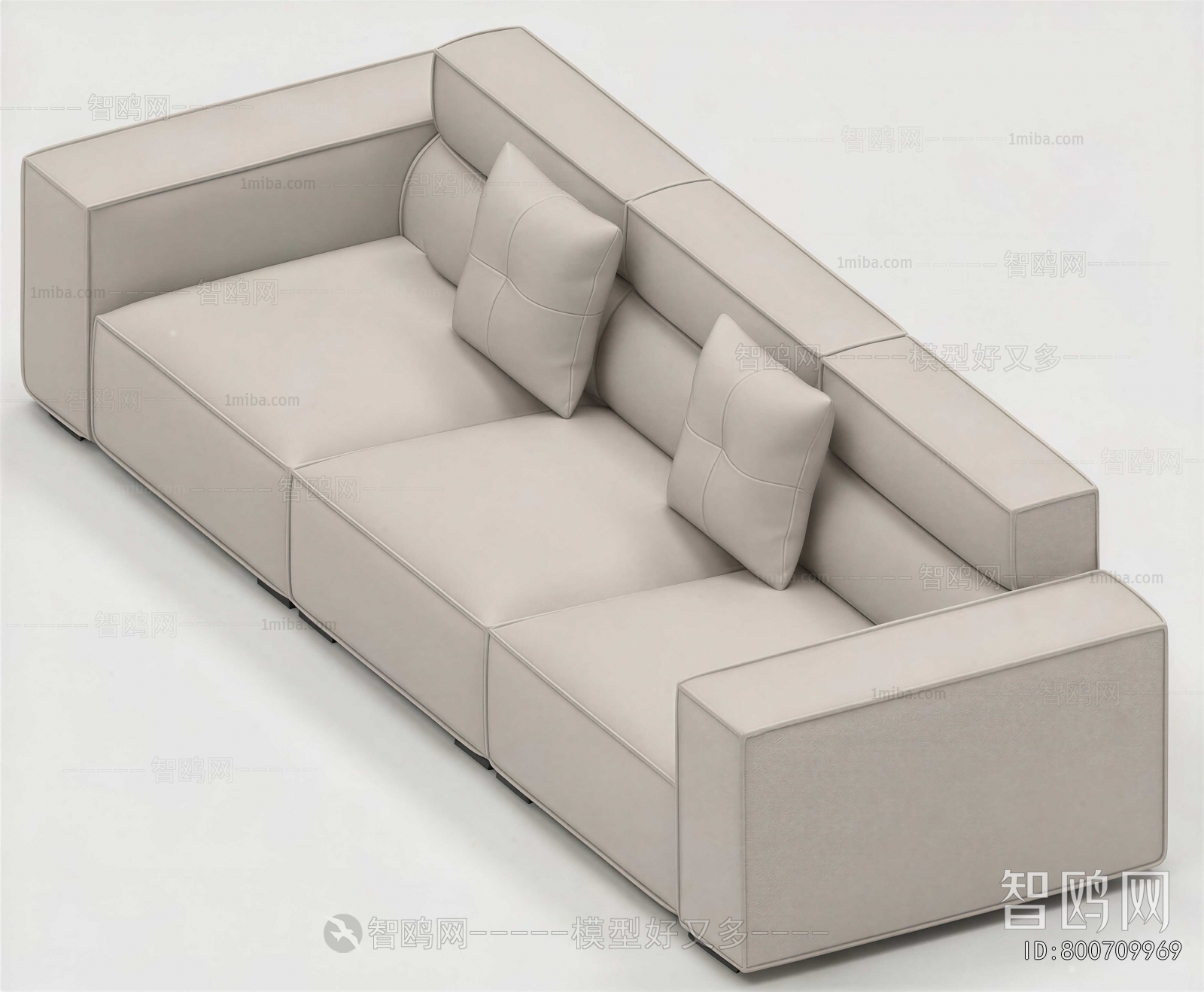 Modern Three-seat Sofa
