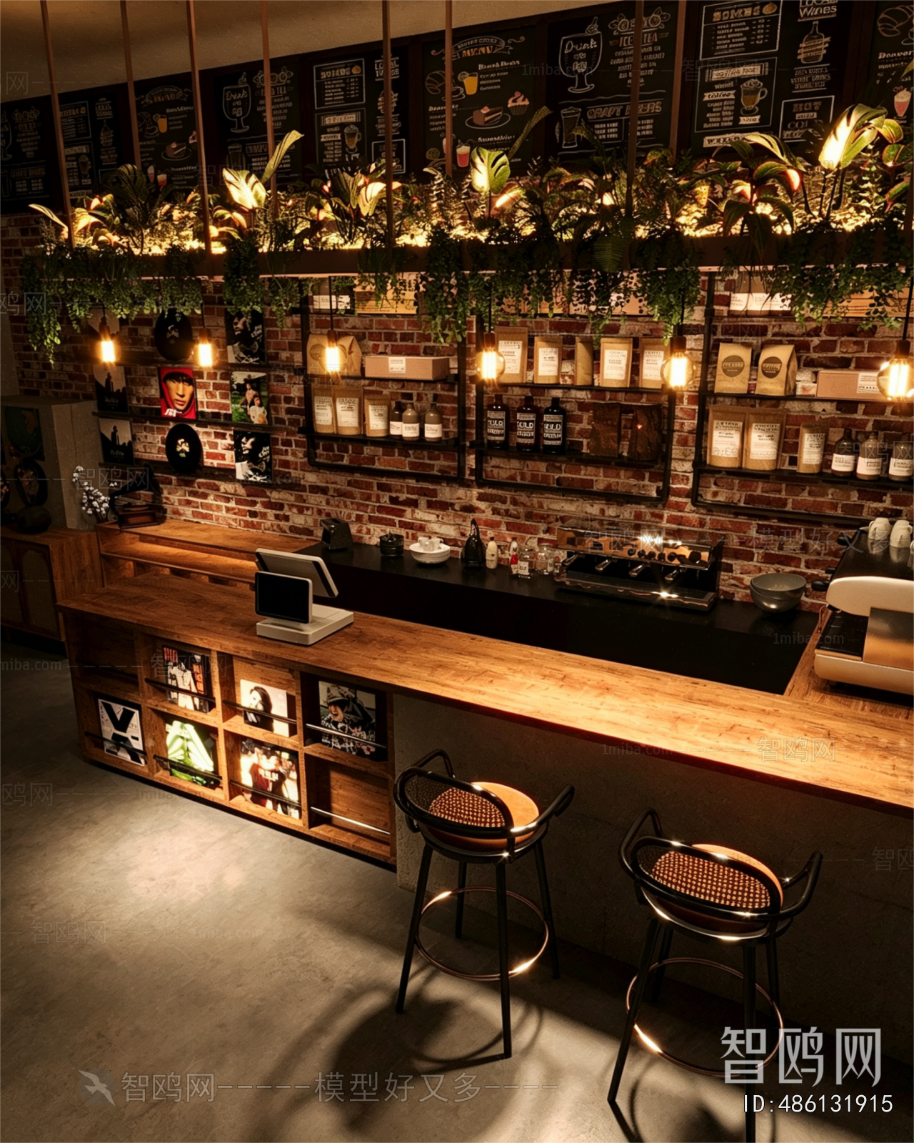 Industrial Style Cafe