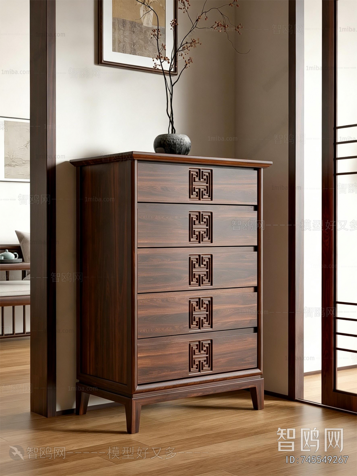 New Chinese Style Chest Of Drawers