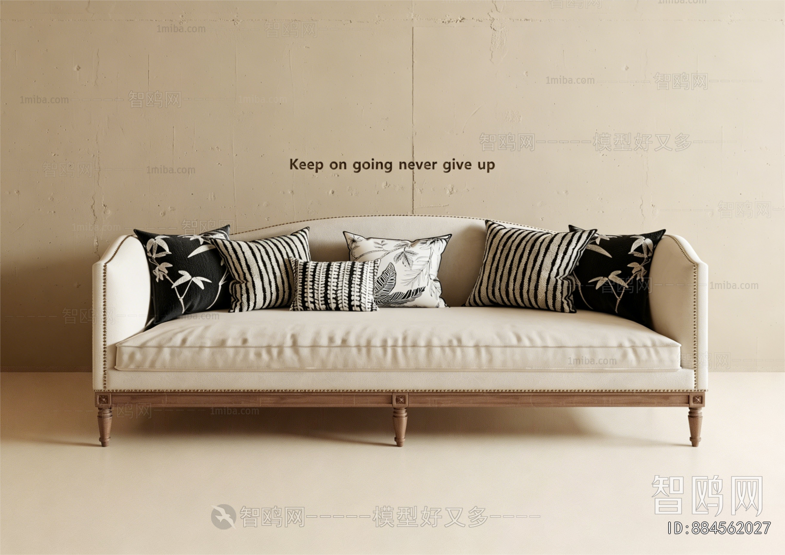 Modern Three-seat Sofa