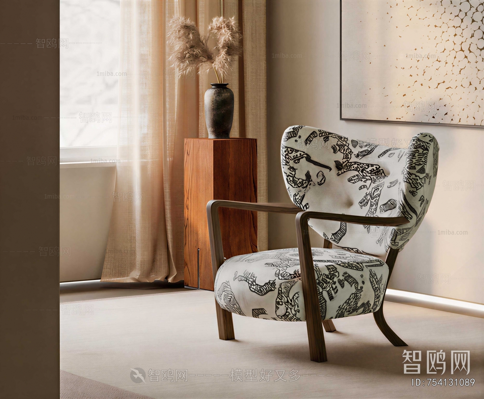 French Style Lounge Chair