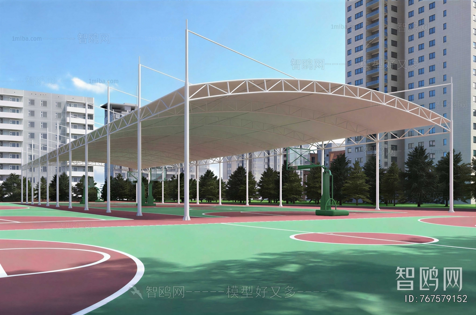 Modern Sunshade/Canopy/Tensioning Film