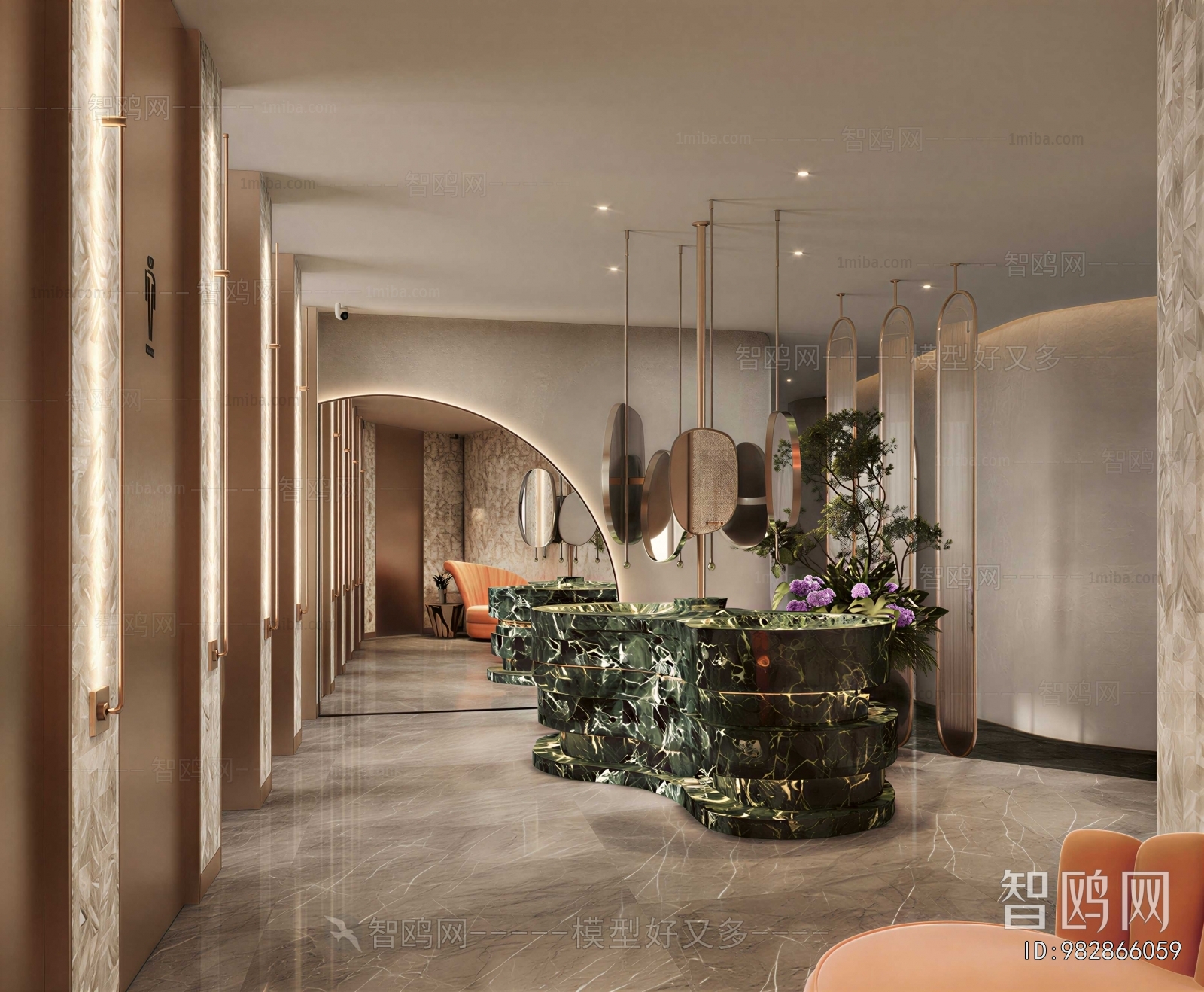 Modern Reception Room