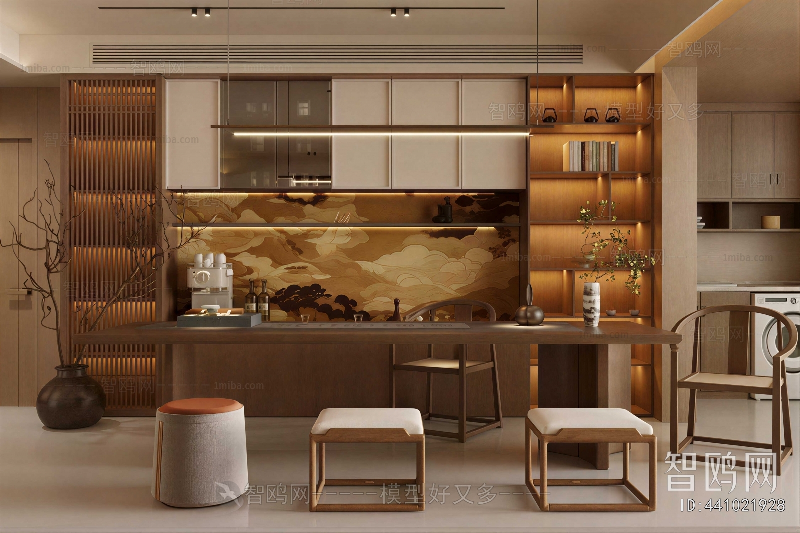 Modern New Chinese Style Tea House