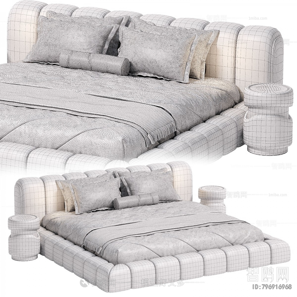 Modern Double Bed