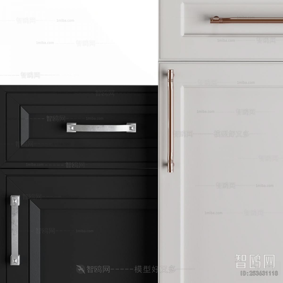 Simple European Style Door Panel