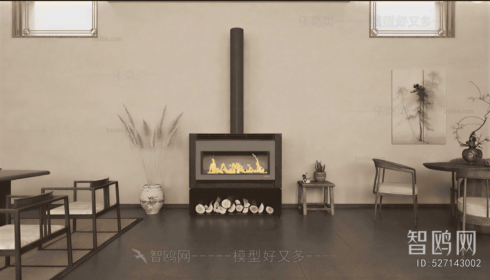 Modern Fireplace