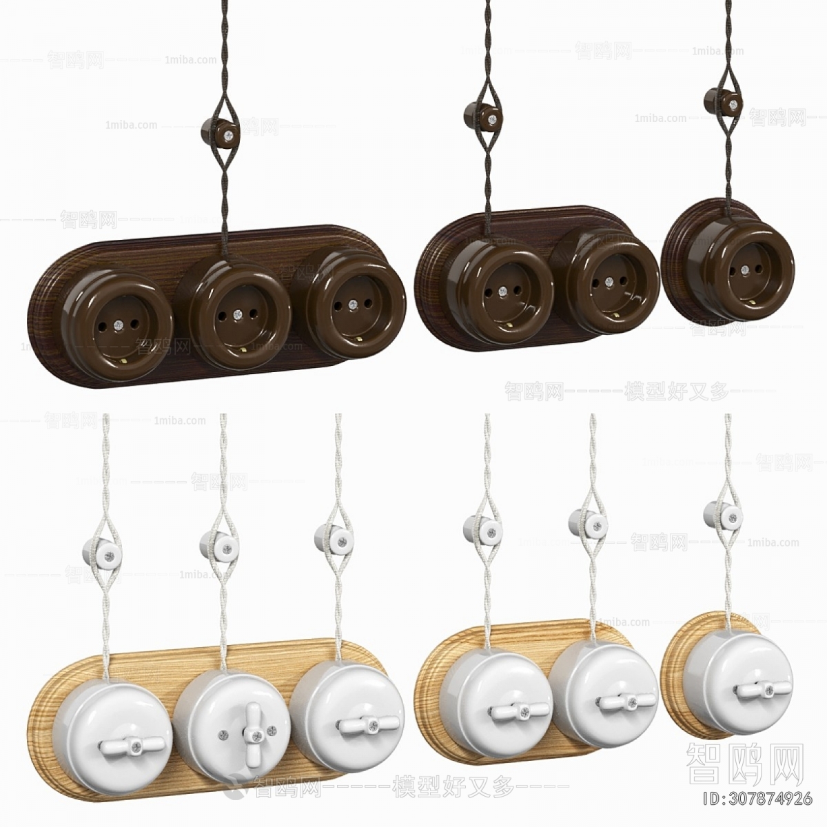 Modern Switch Socket Panel