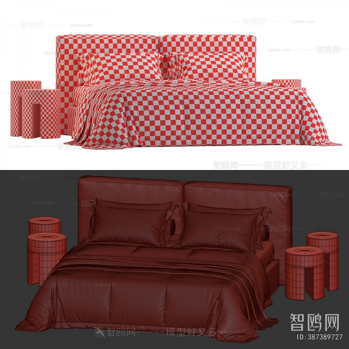 Modern Double Bed