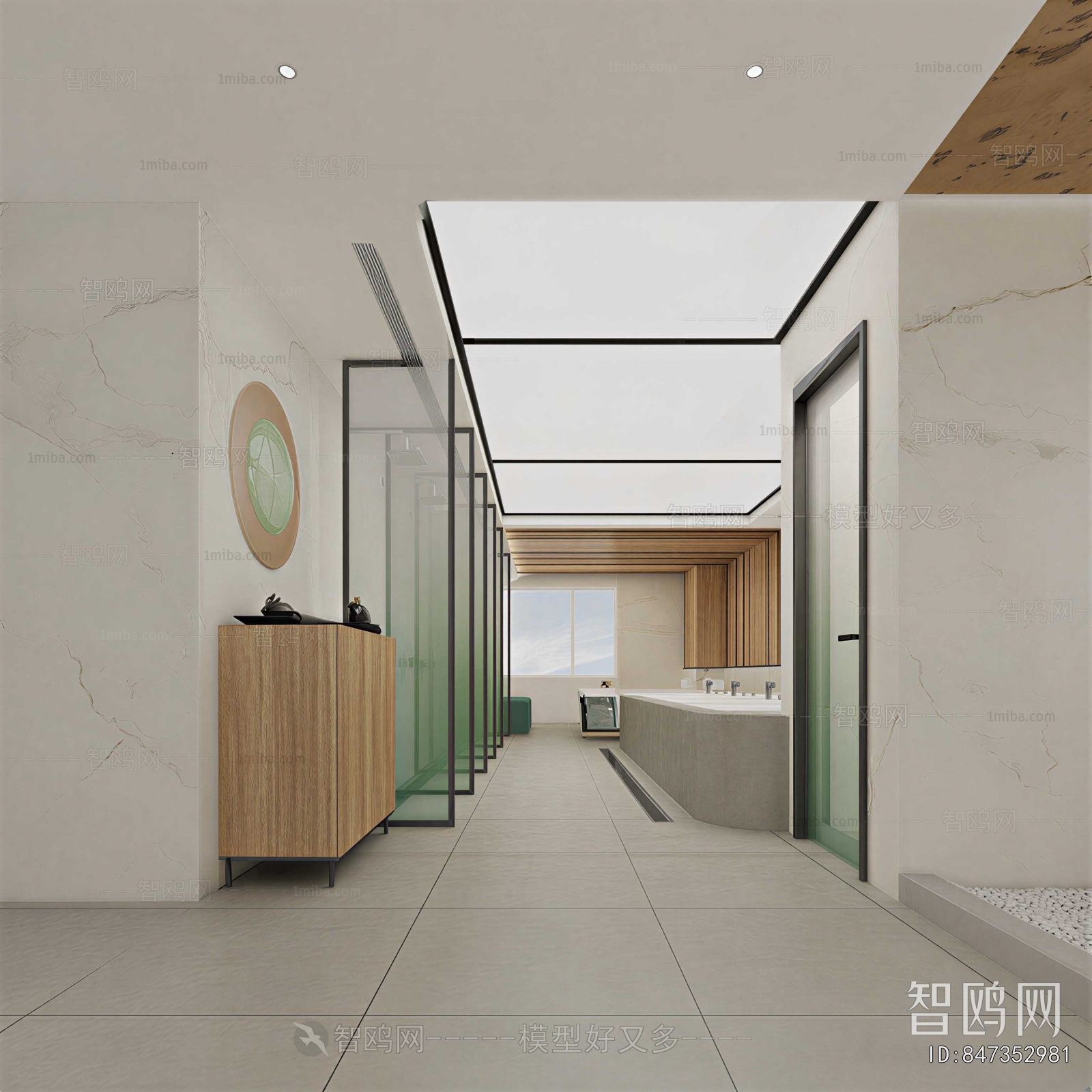 Modern Public Toilet