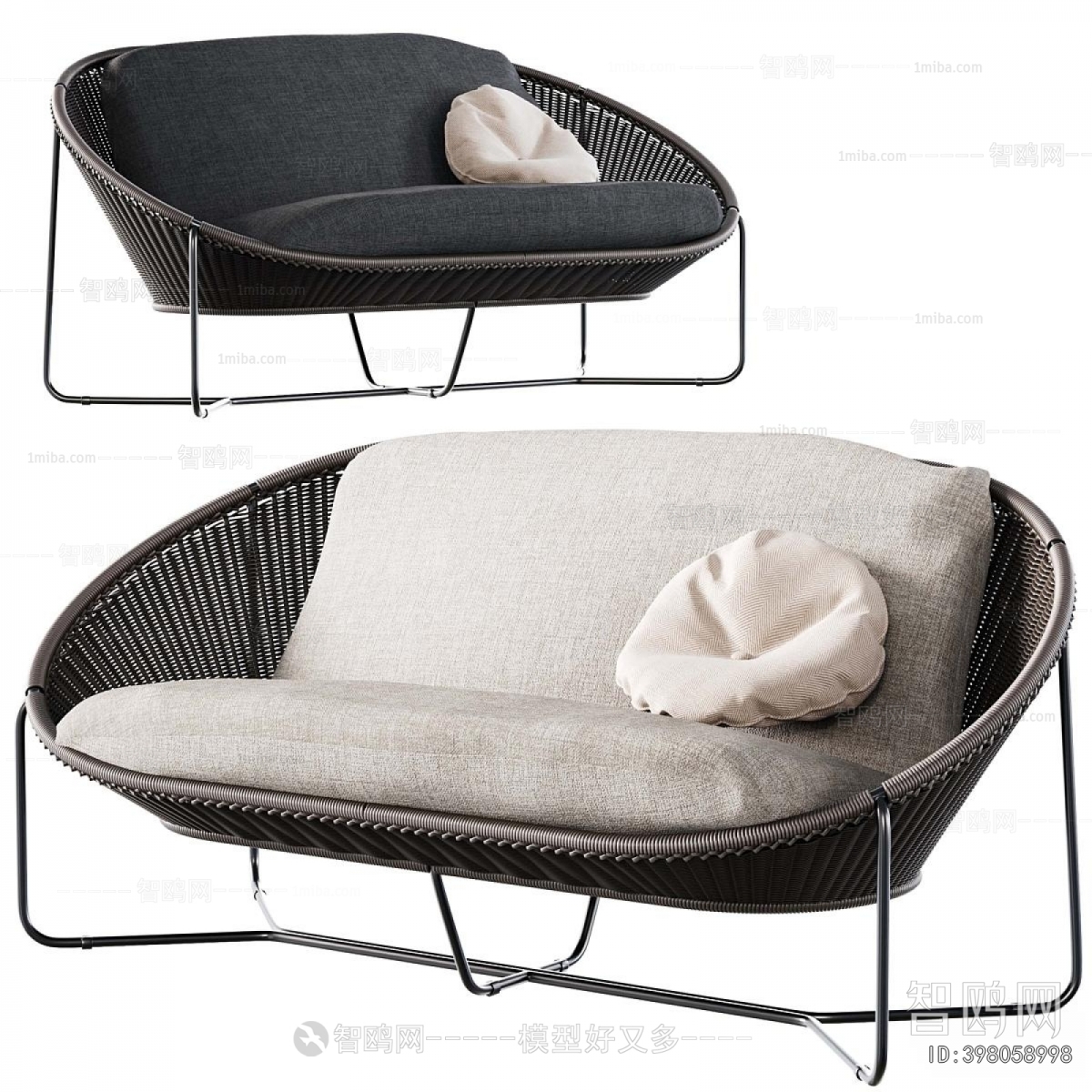 Modern A Sofa For Two