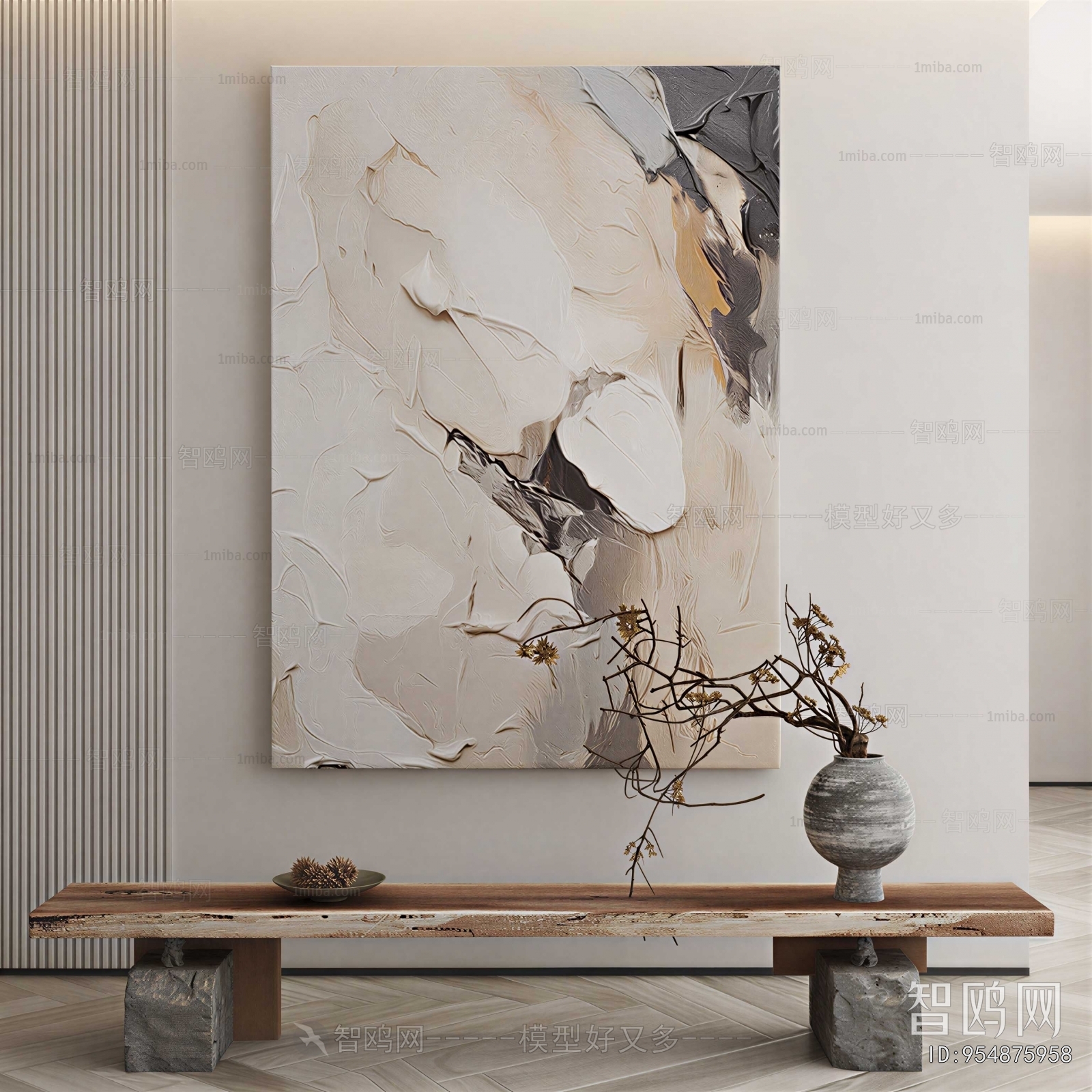 Wabi-sabi Style Painting