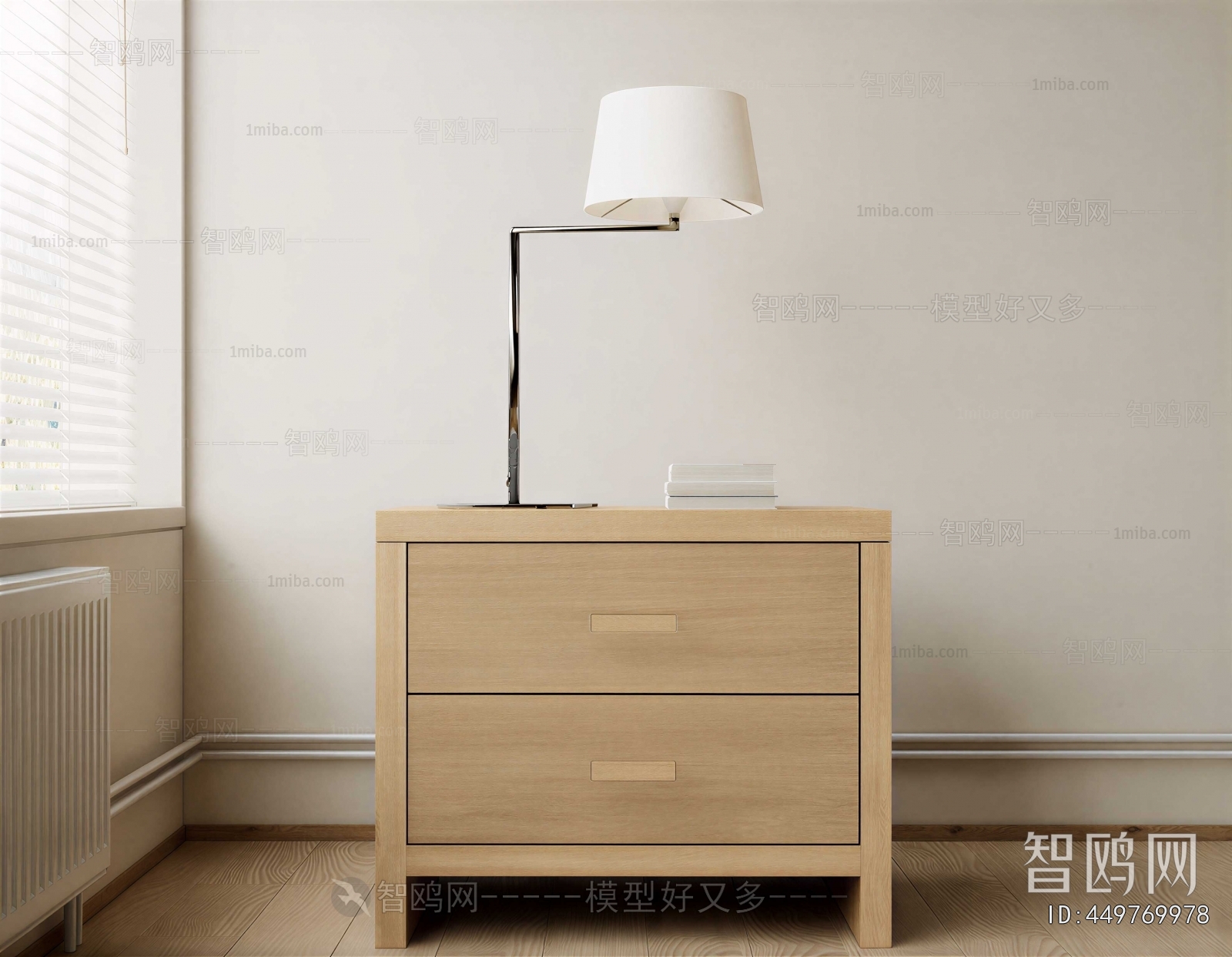 Modern Bedside Cupboard