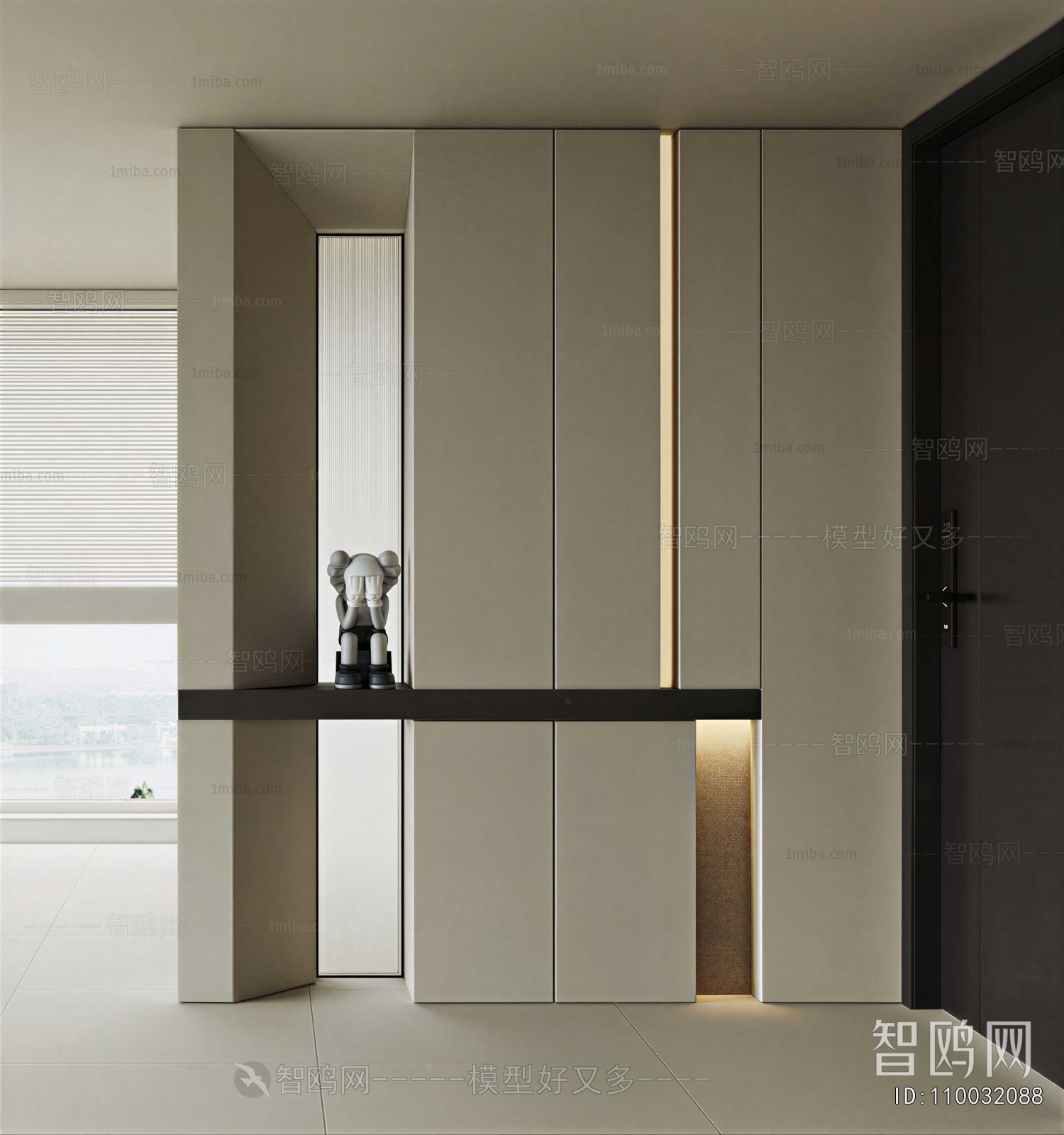 Modern Shoe Cabinet