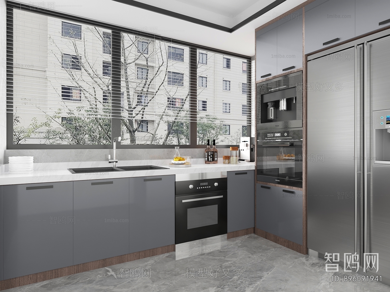 Modern The Kitchen