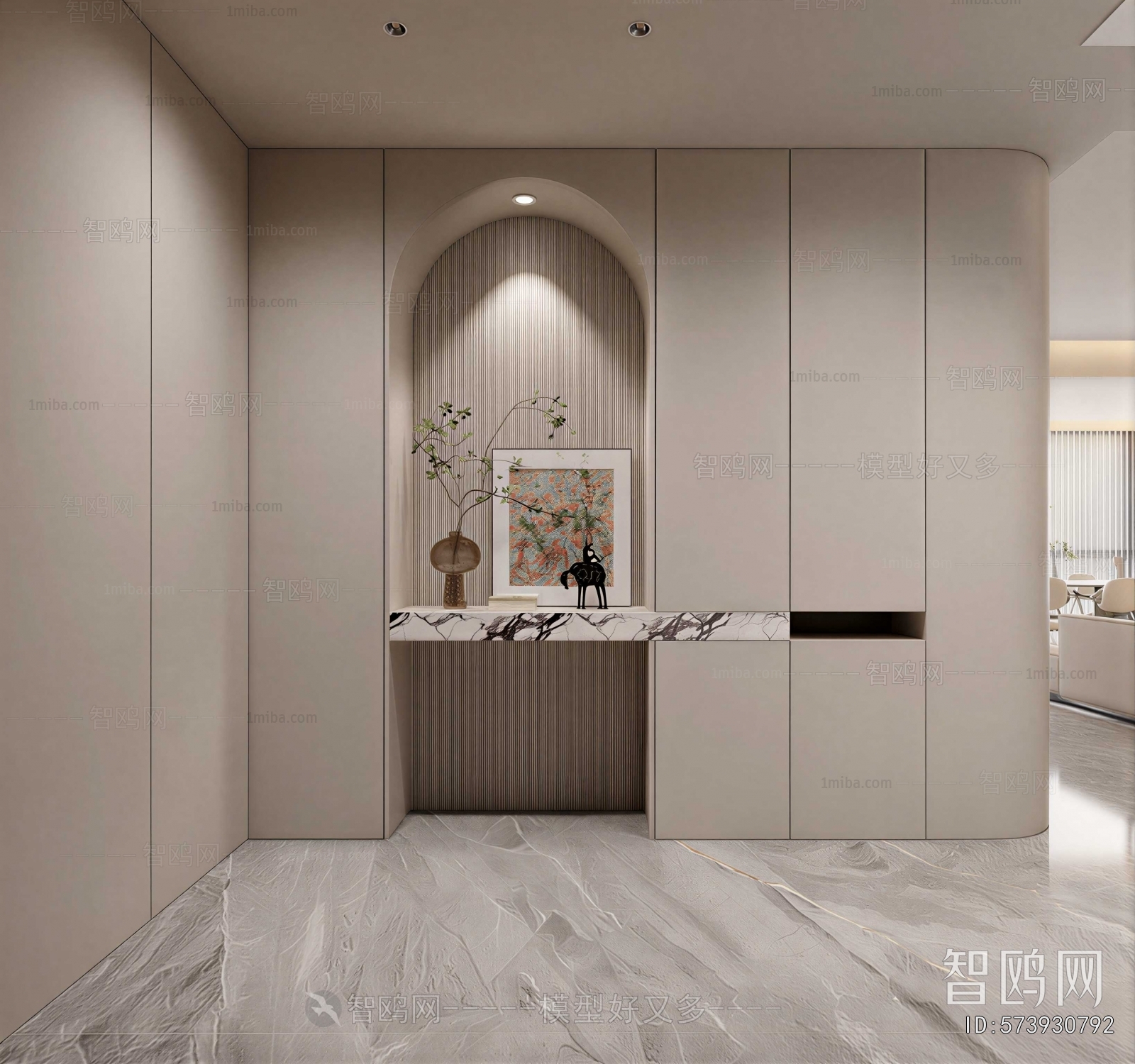 Modern Hallway