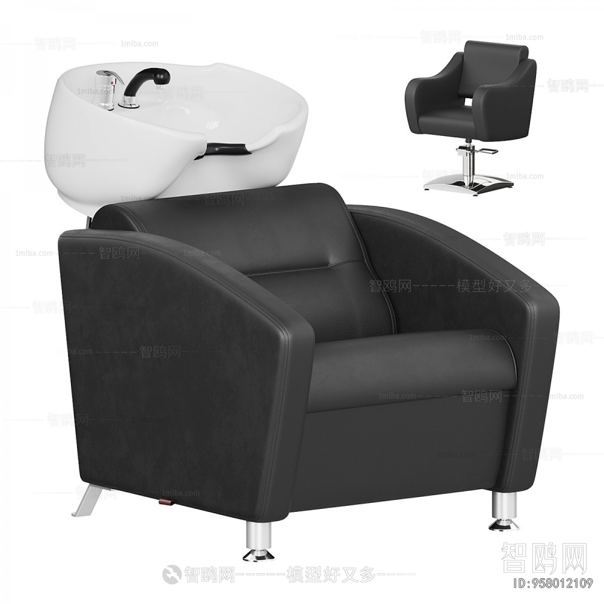 Modern Barber Chair