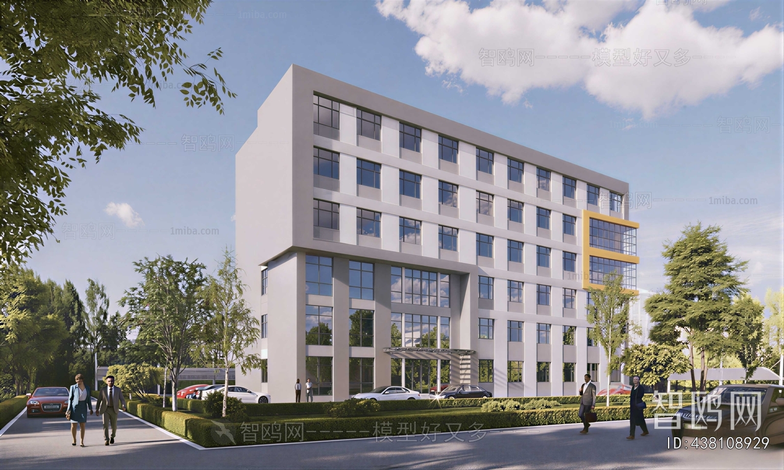 Modern Appearance Of Commercial Building