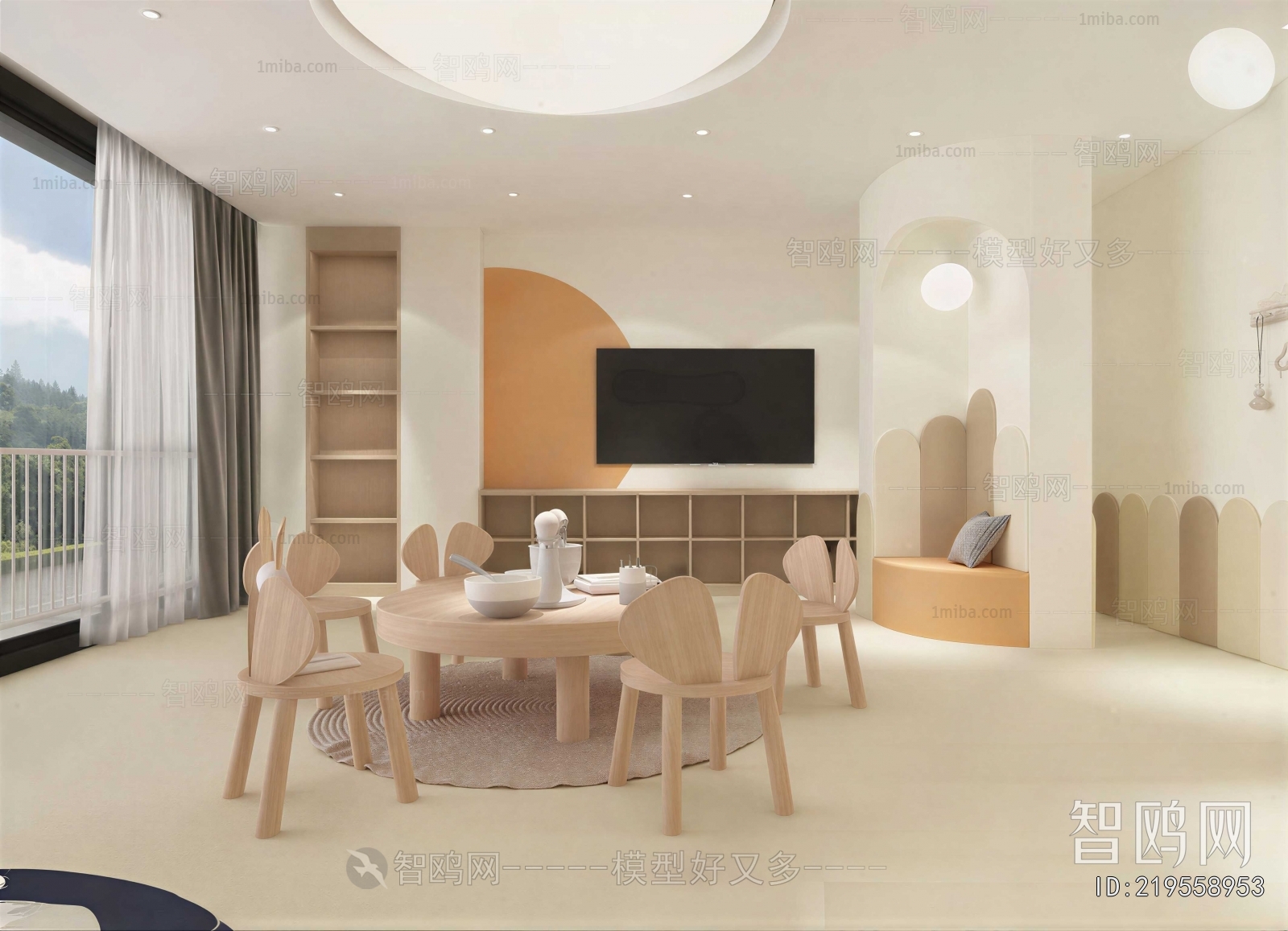 Modern Children's Playroom