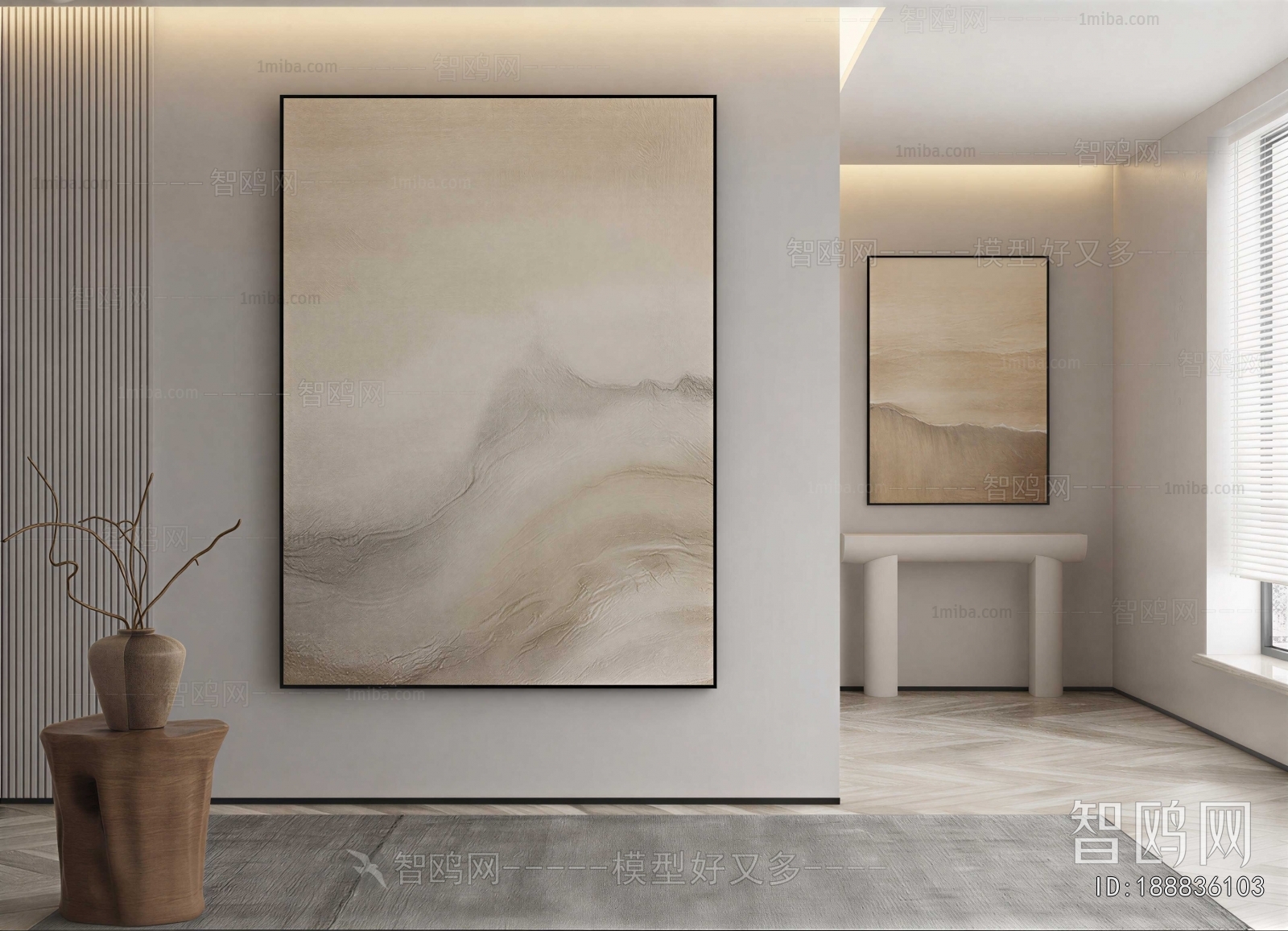 Wabi-sabi Style Painting