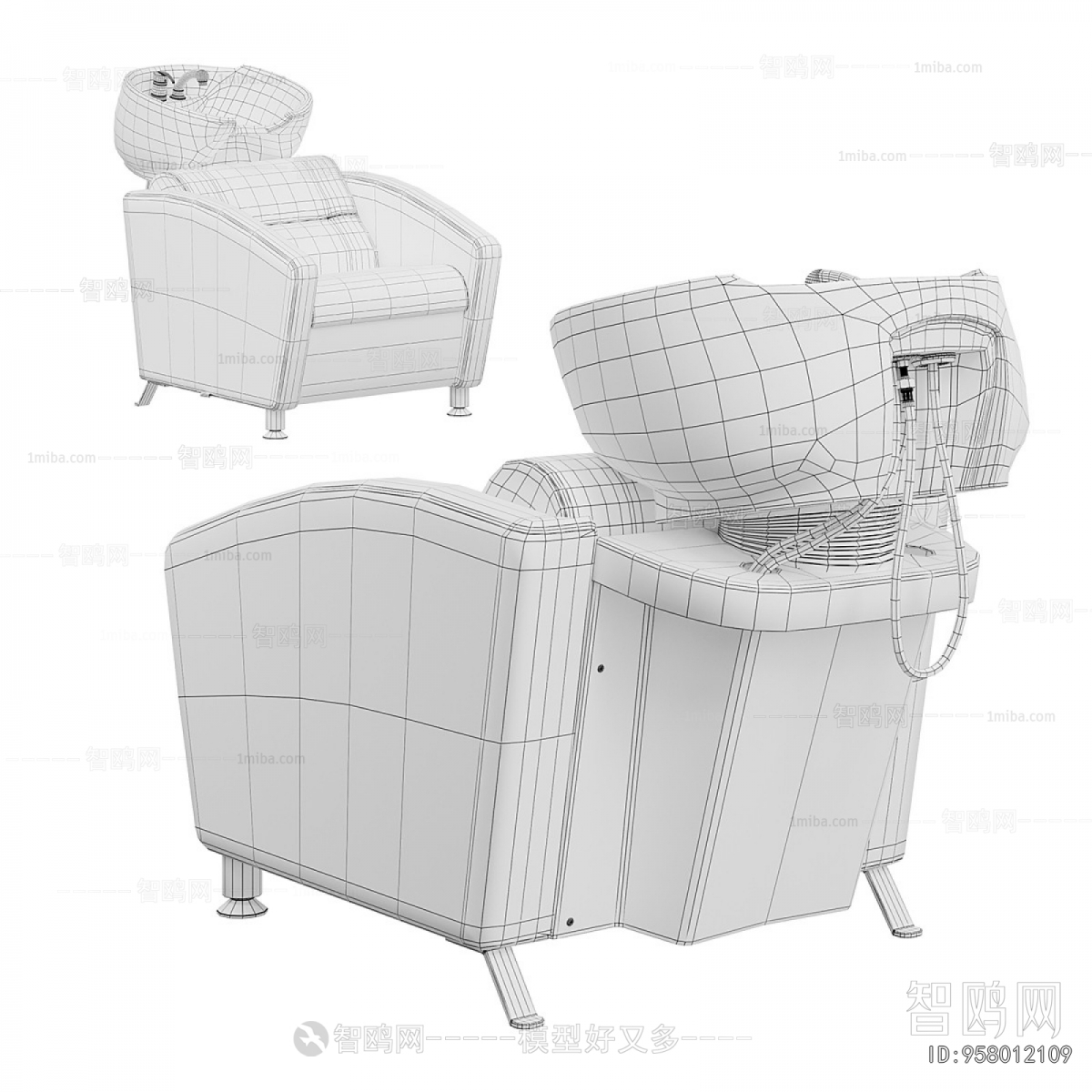 Modern Barber Chair