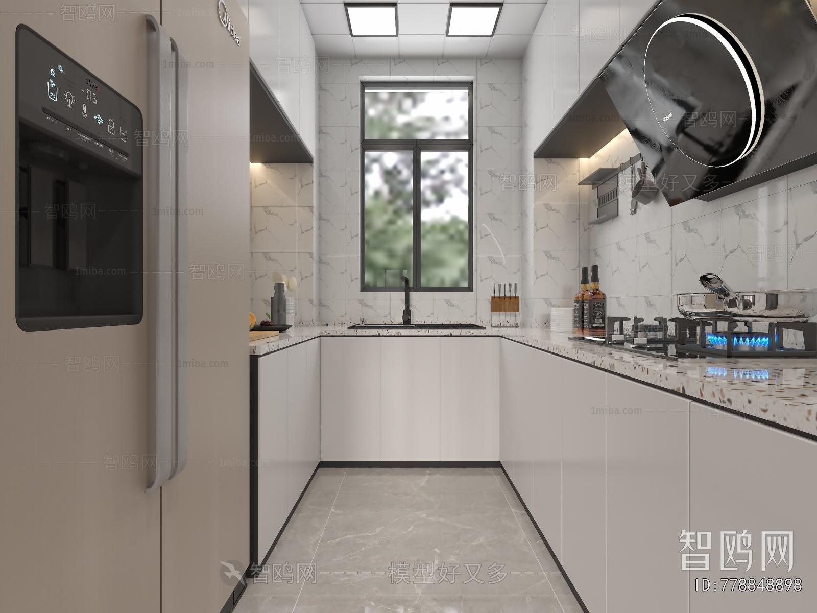 Modern The Kitchen
