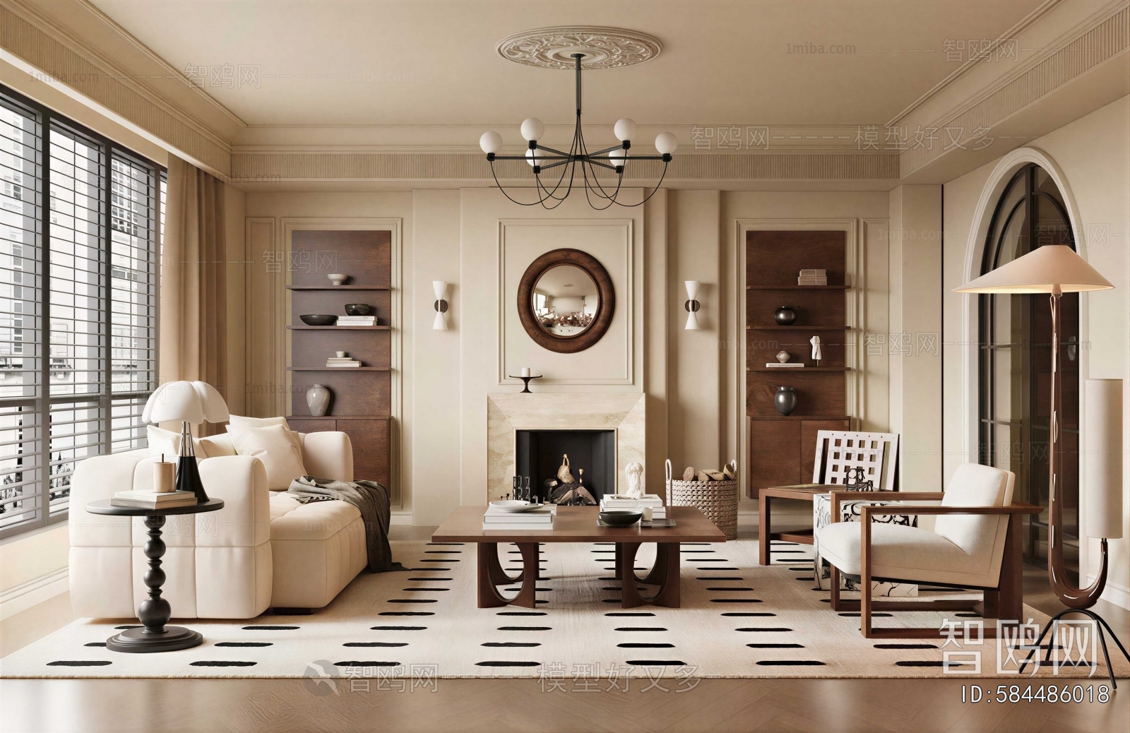 French Style A Living Room