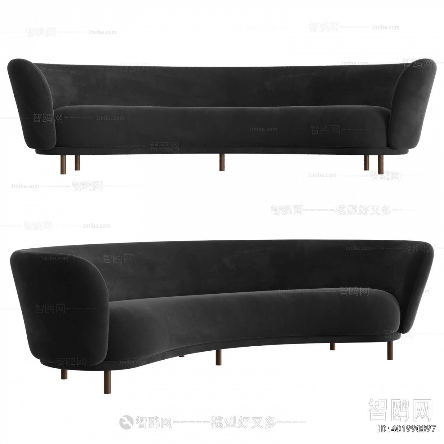 Modern Multi Person Sofa
