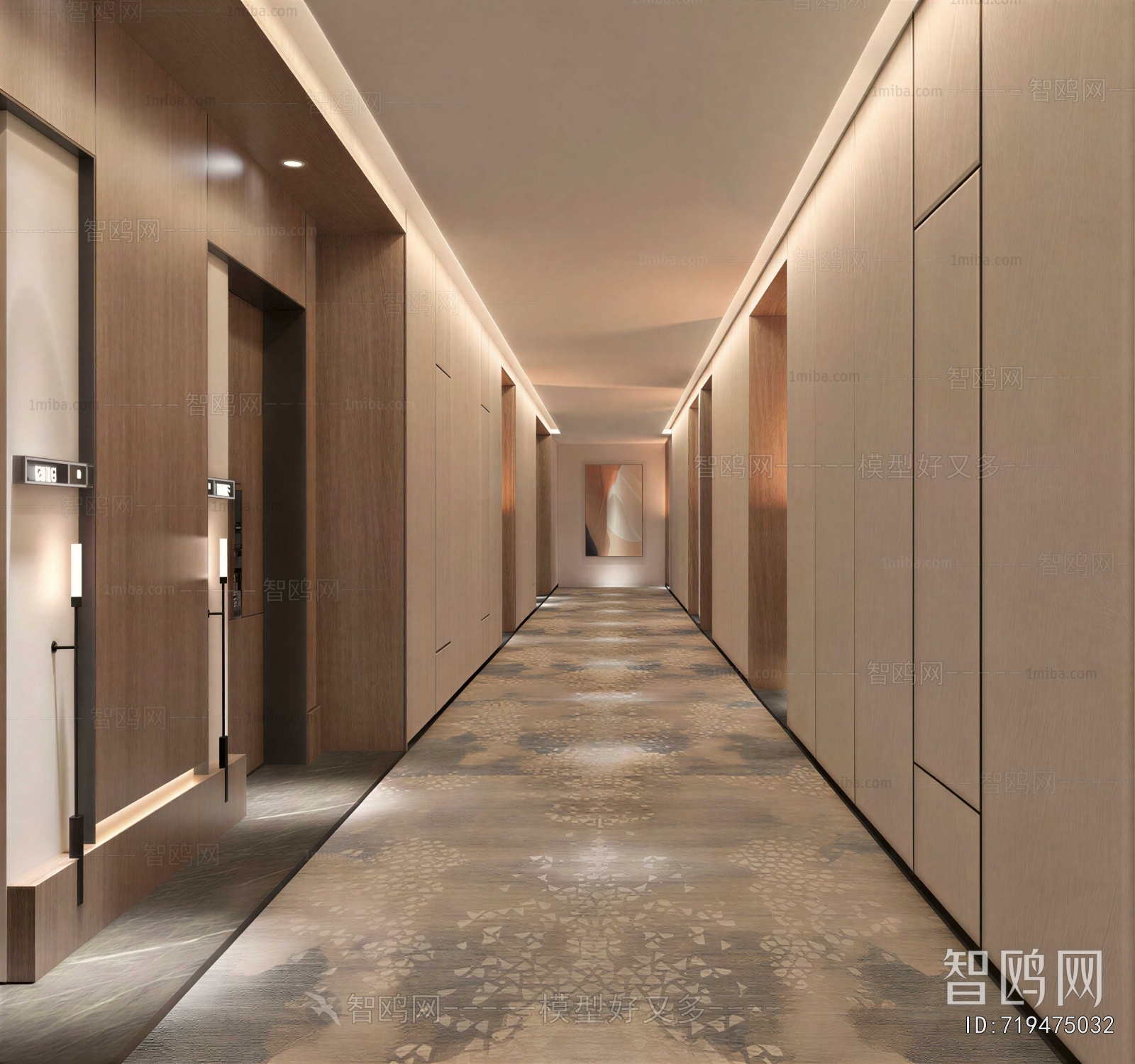 New Chinese Style Corridor