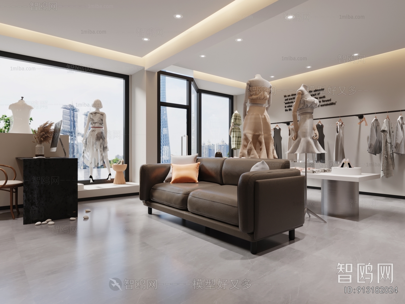 Modern Clothing Store