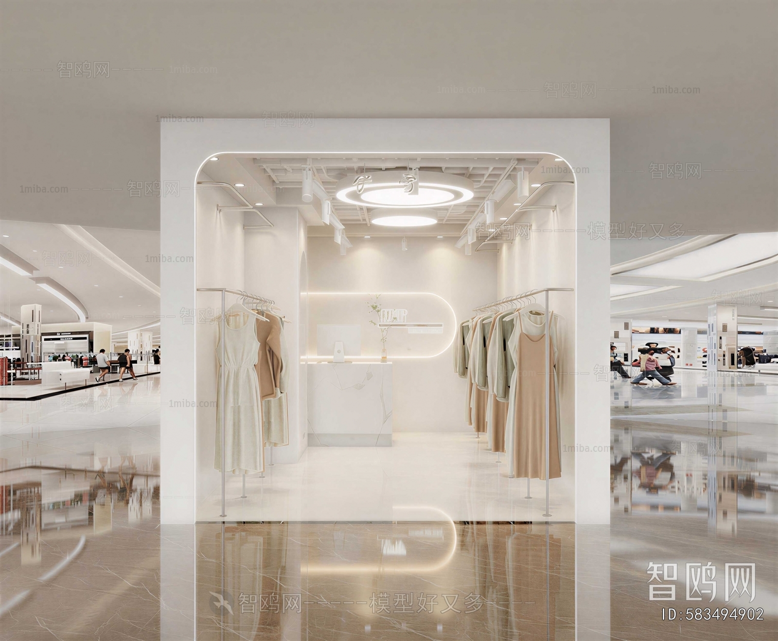 Modern Shopping Mall