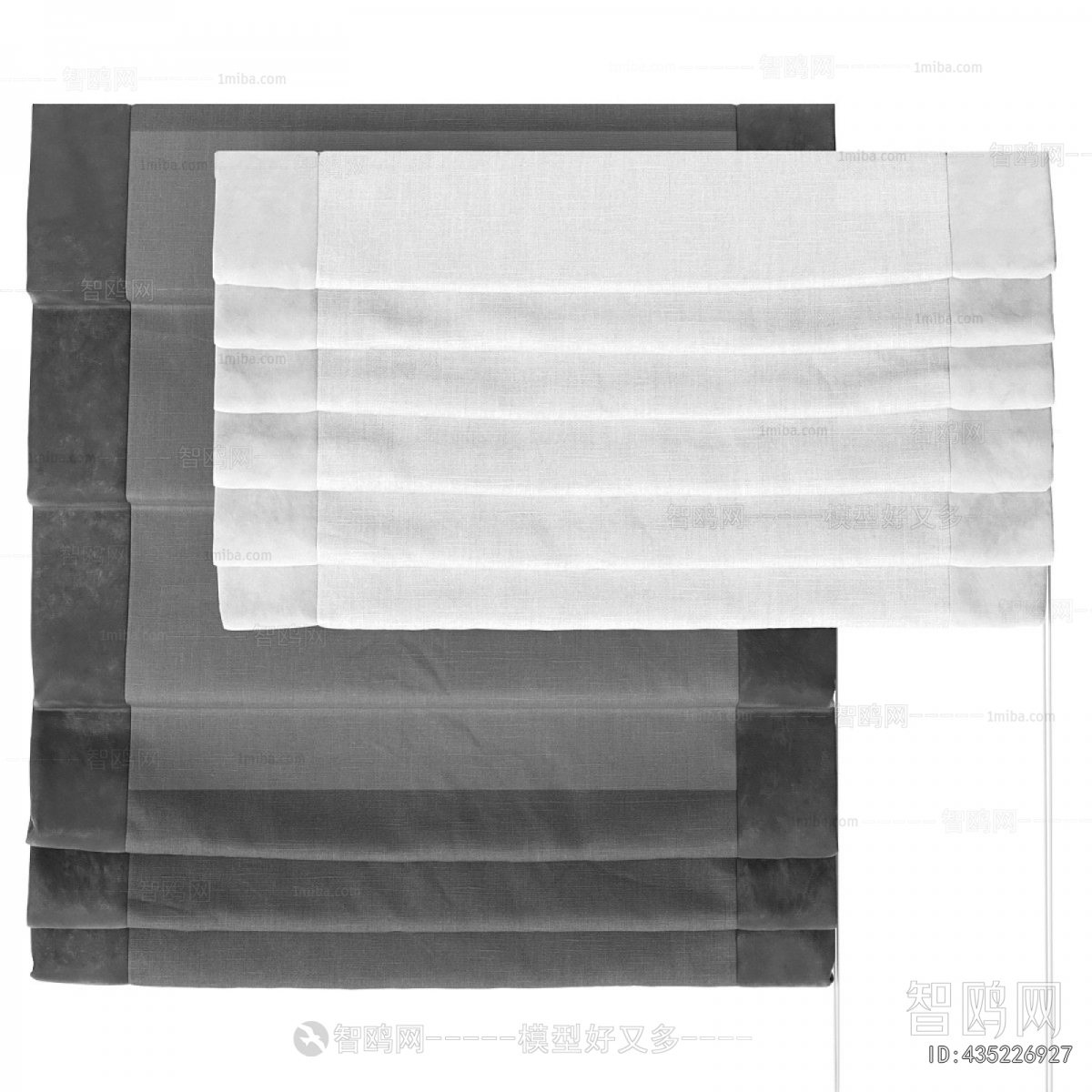 Modern Roman Curtain