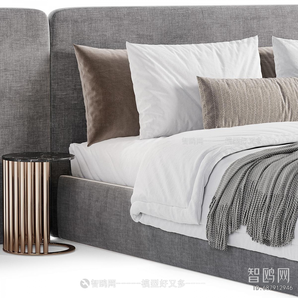 Modern Double Bed