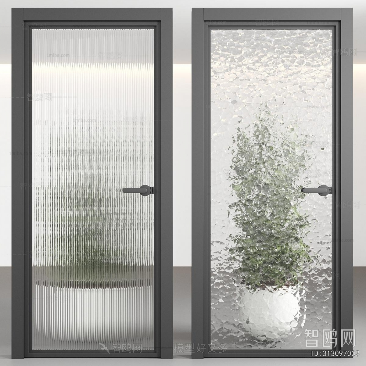 Modern Single Door