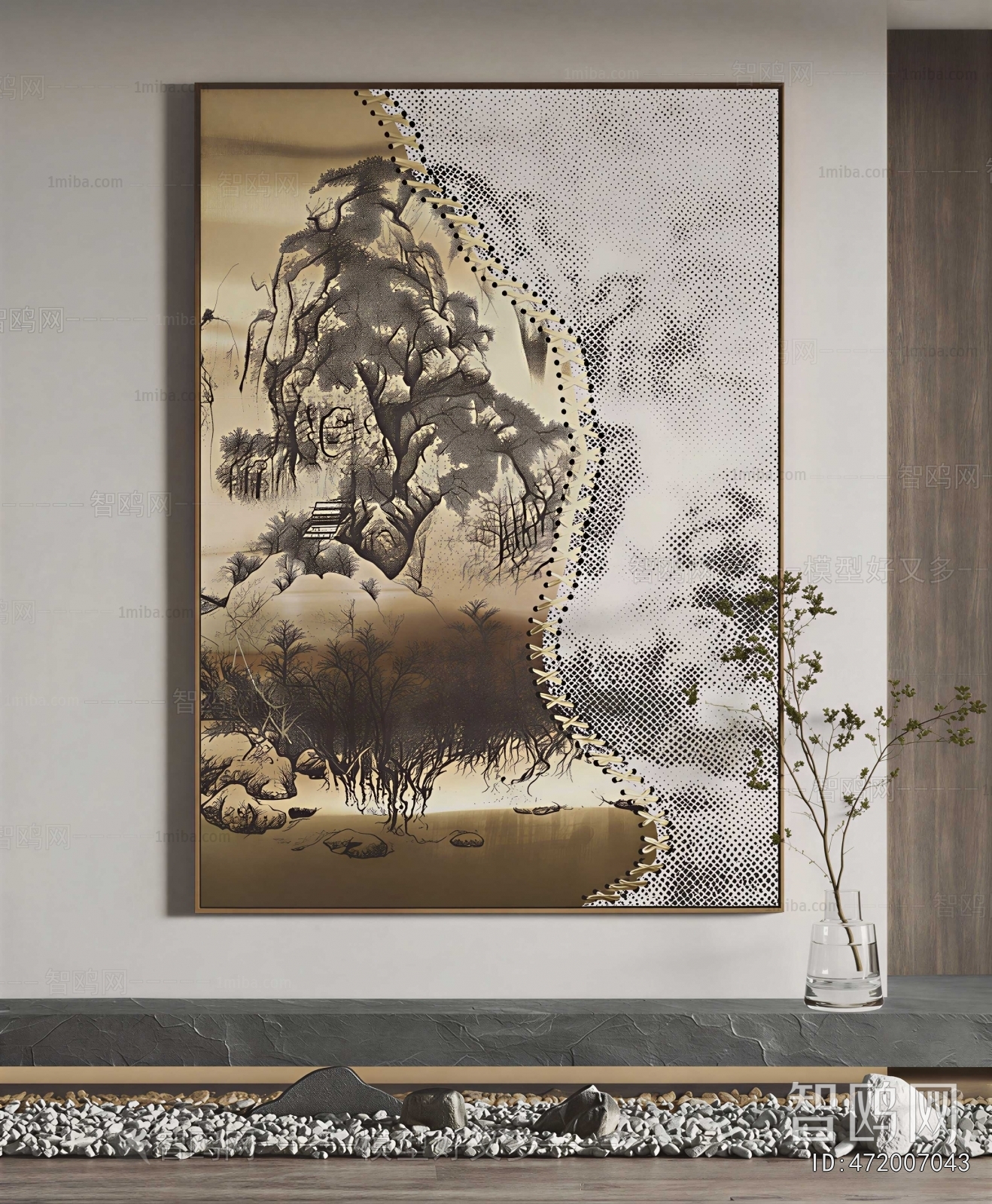New Chinese Style Painting