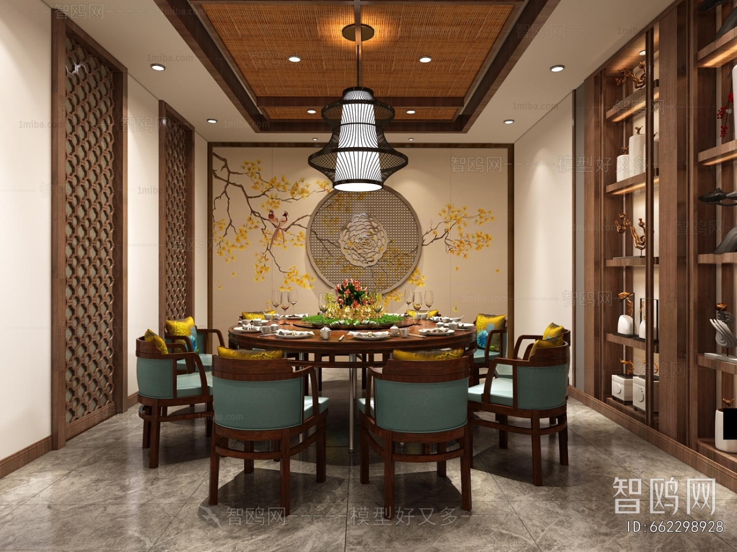 New Chinese Style Restaurant Box