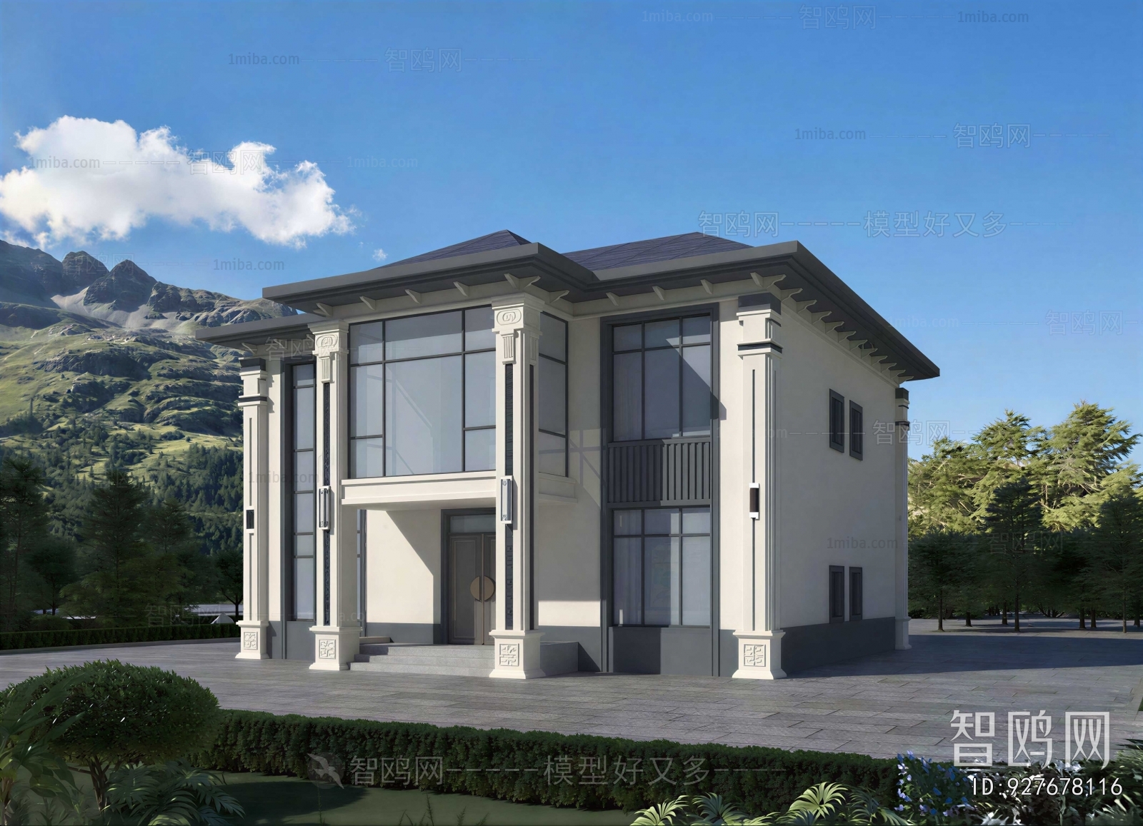 New Chinese Style Residential Building