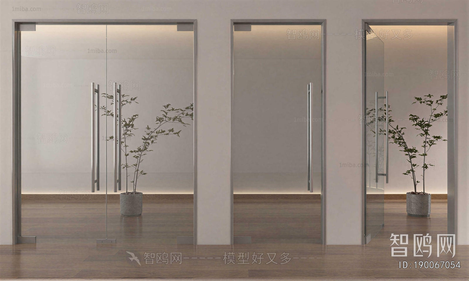Modern Single Door