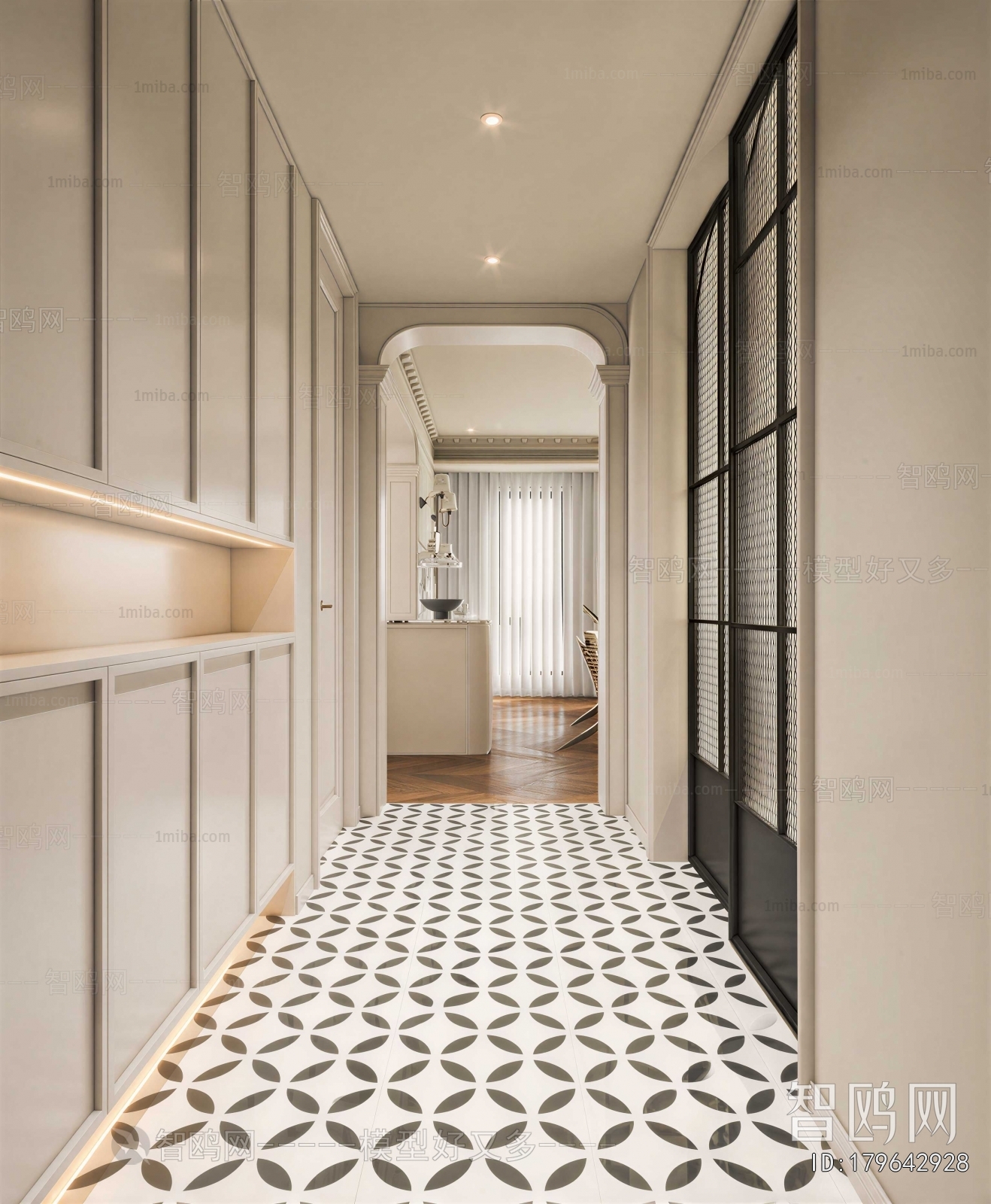 Modern Hallway