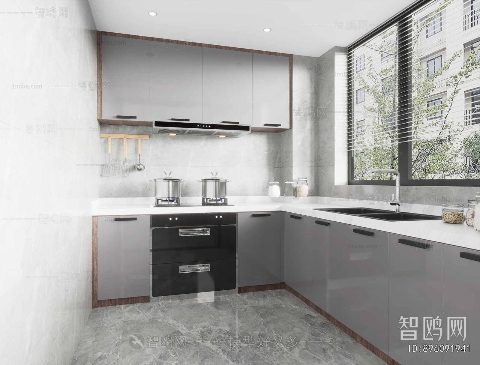 Modern The Kitchen