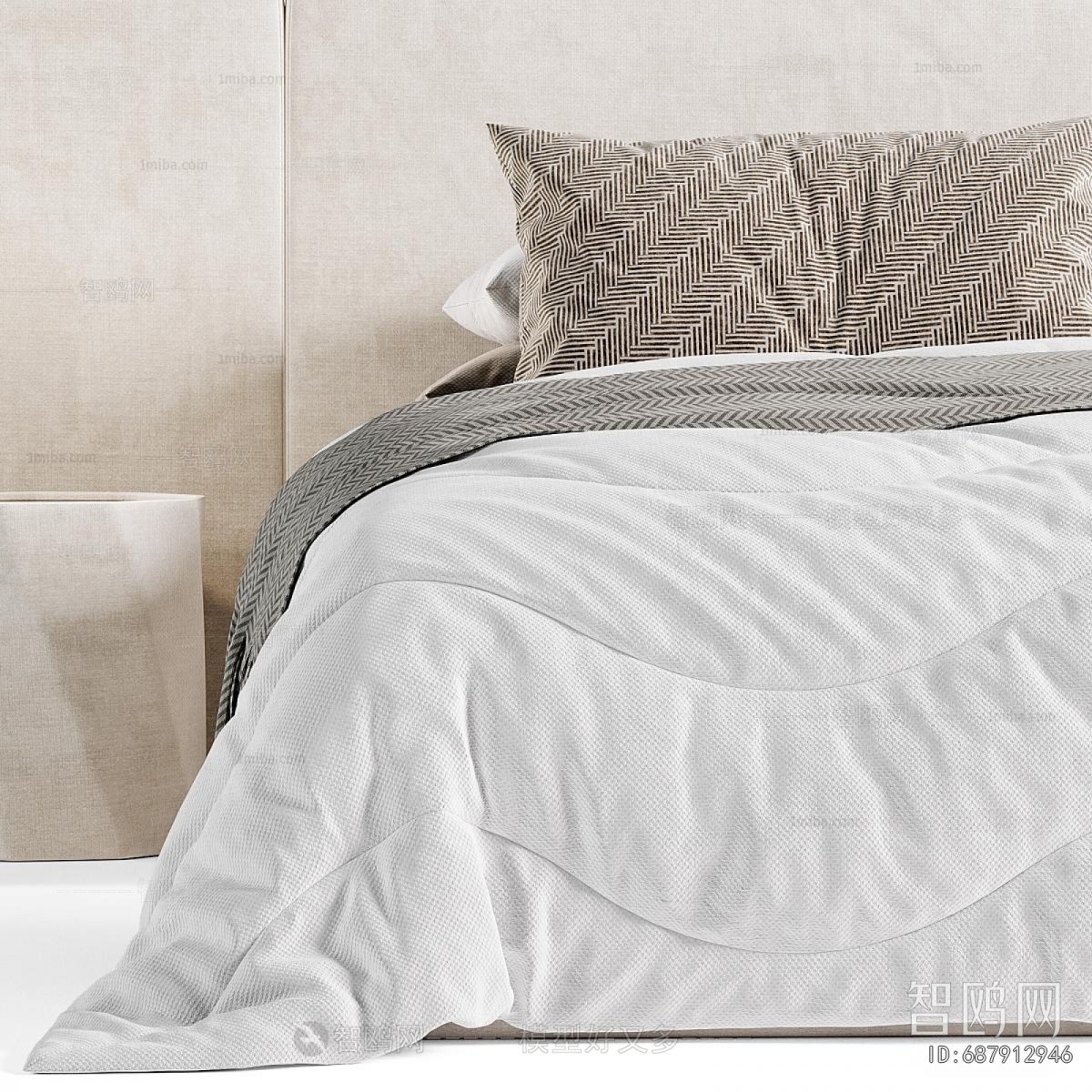Modern Double Bed