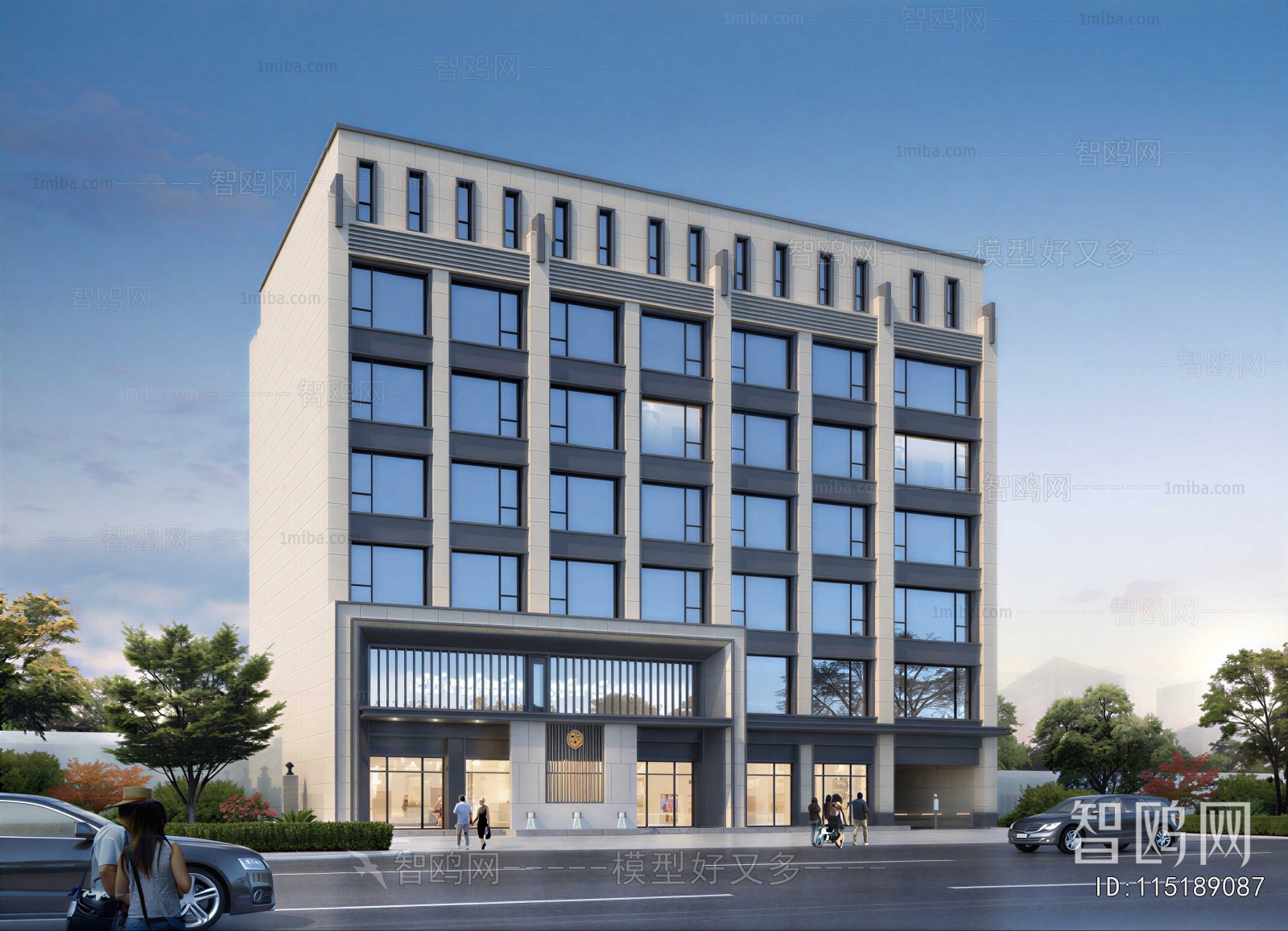 Modern Appearance Of Commercial Building