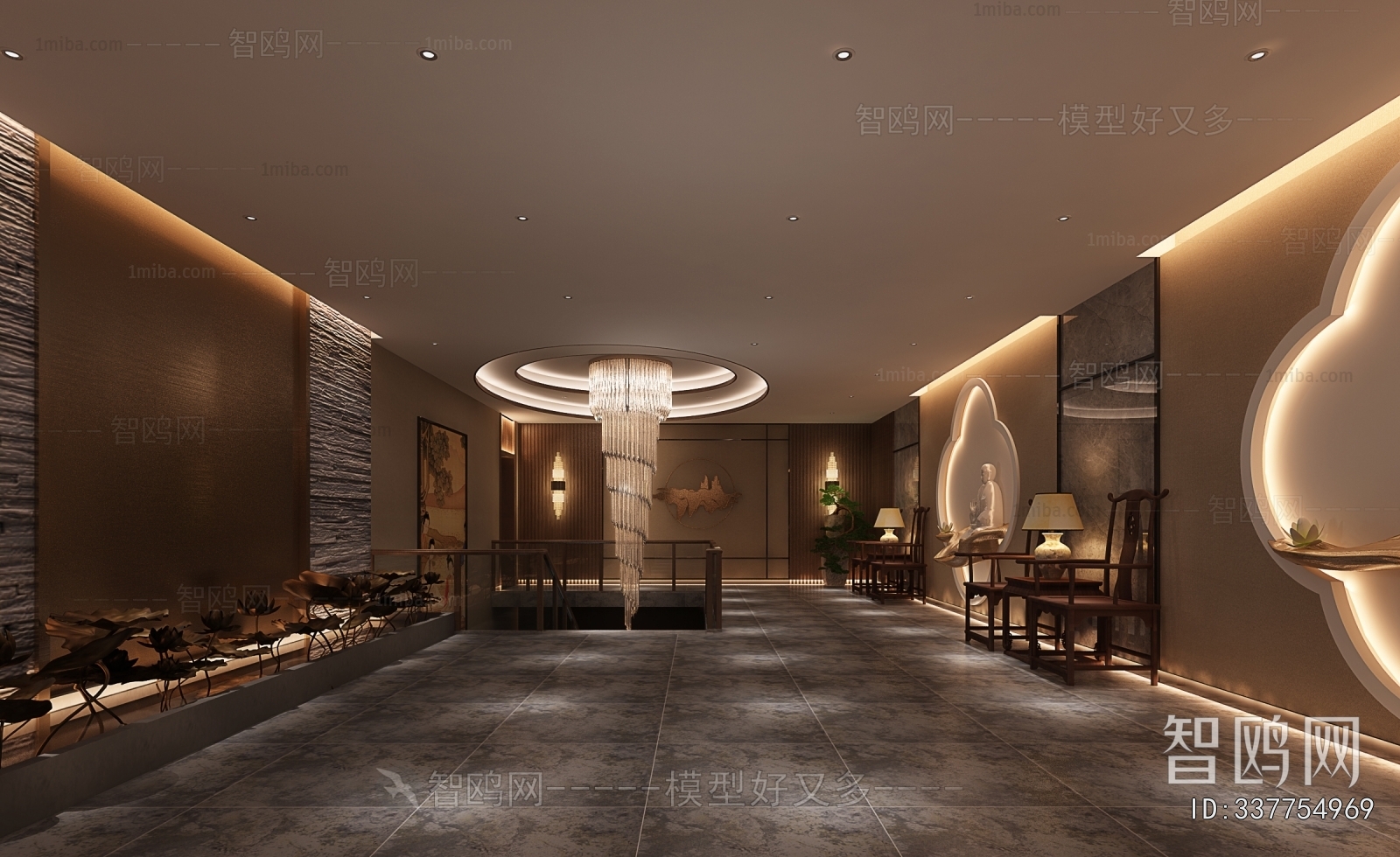 New Chinese Style Bath Center