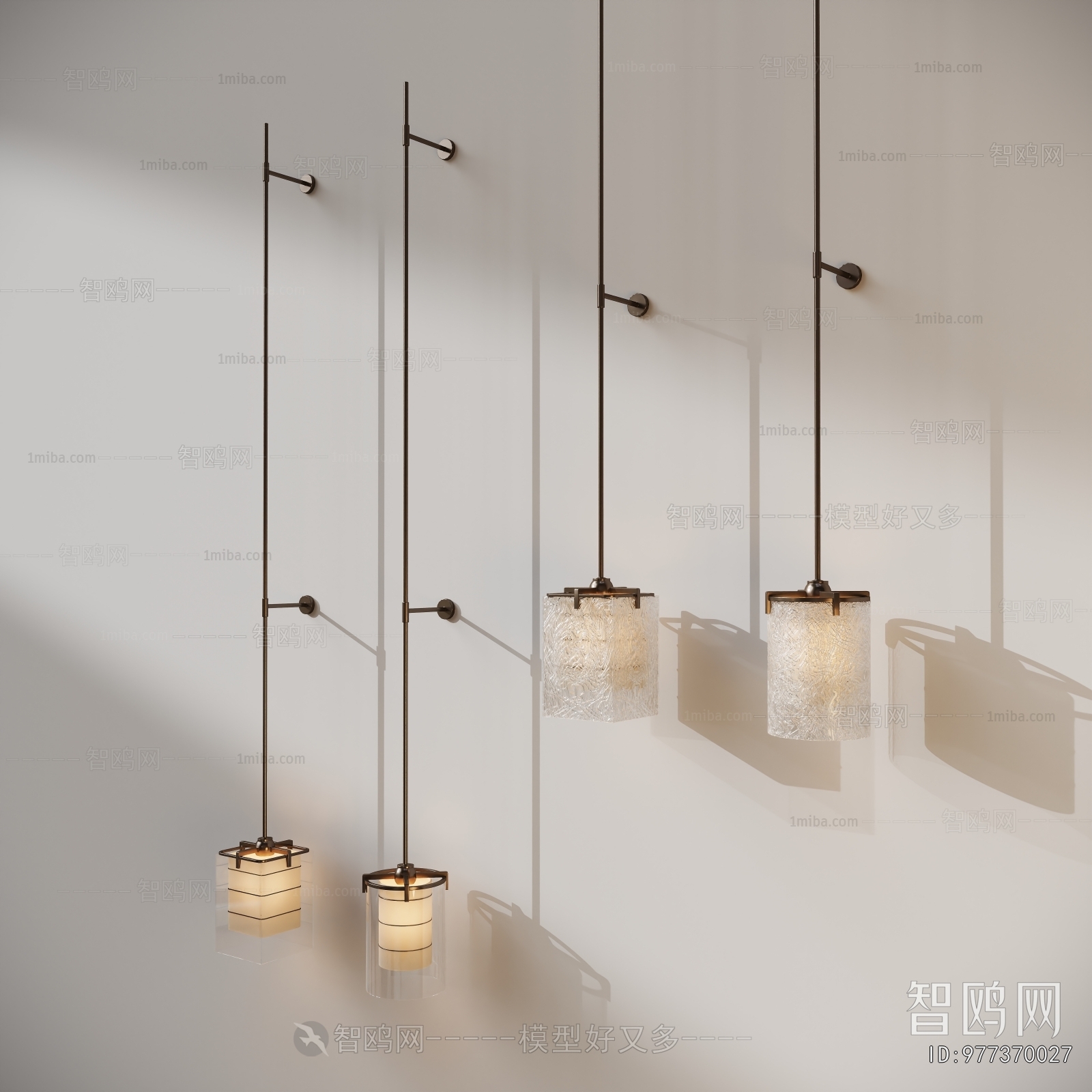 New Chinese Style Wall Lamp