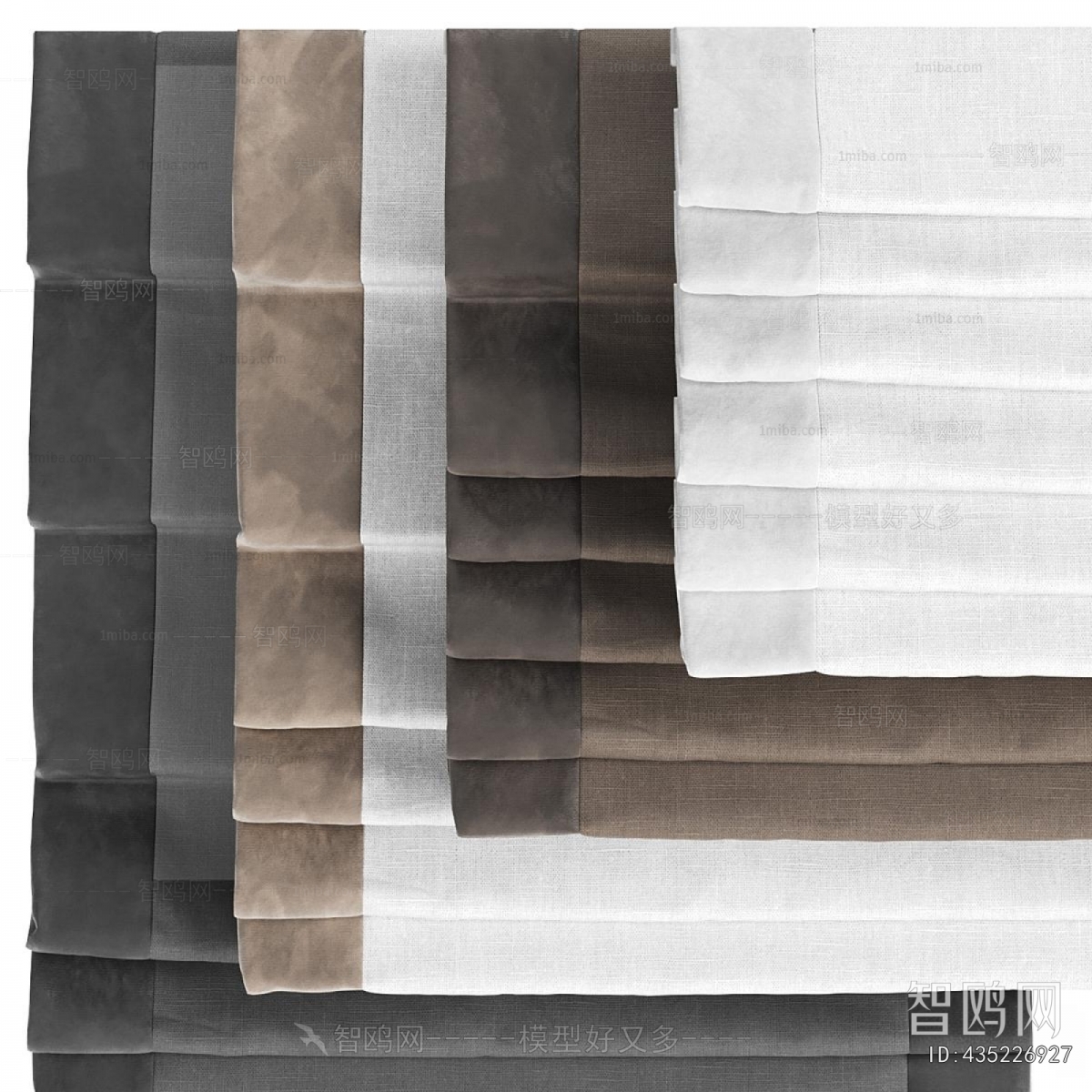 Modern Roman Curtain