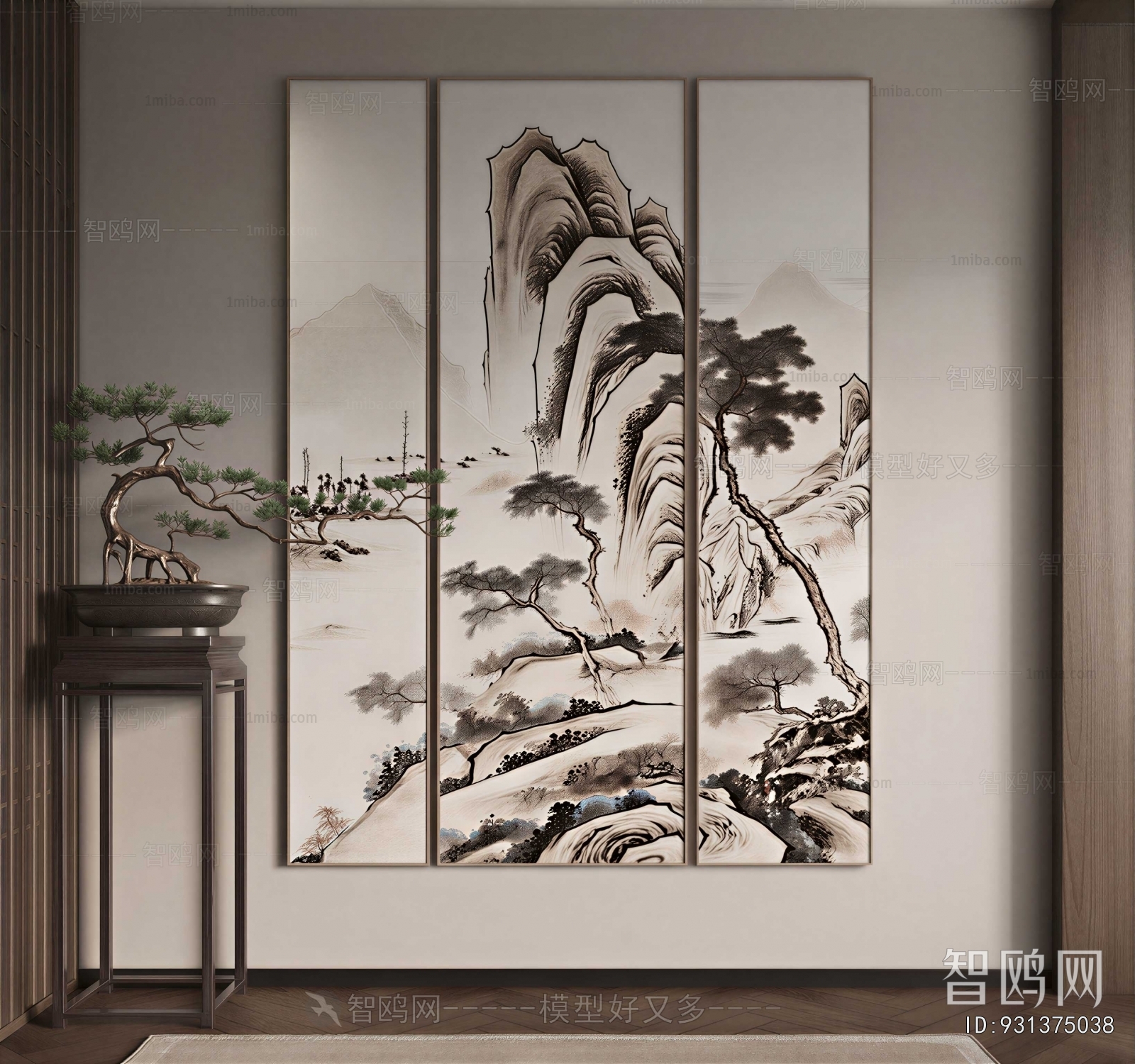 New Chinese Style Painting