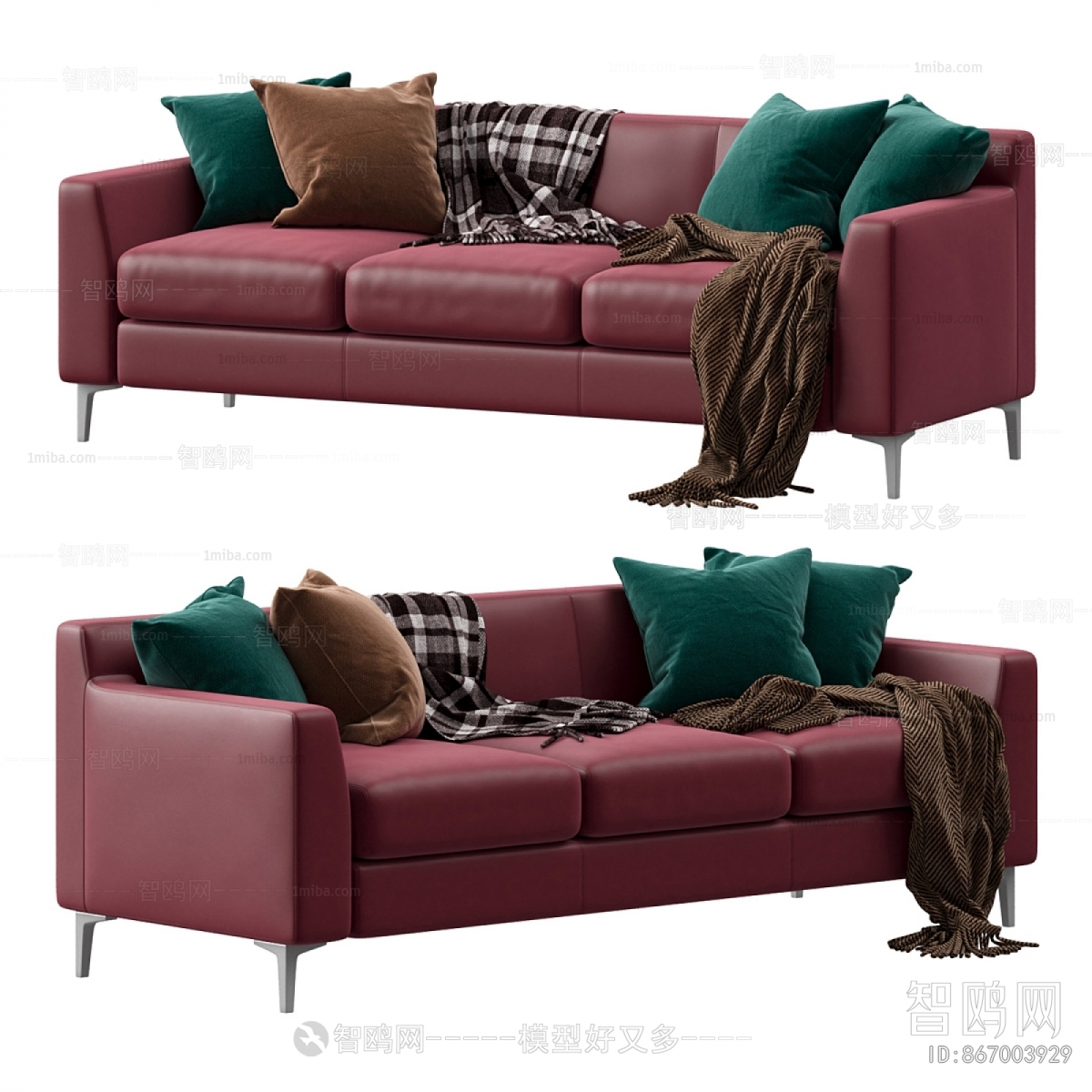 Modern Three-seat Sofa