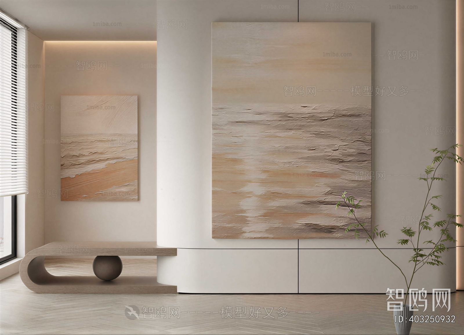 Wabi-sabi Style Painting