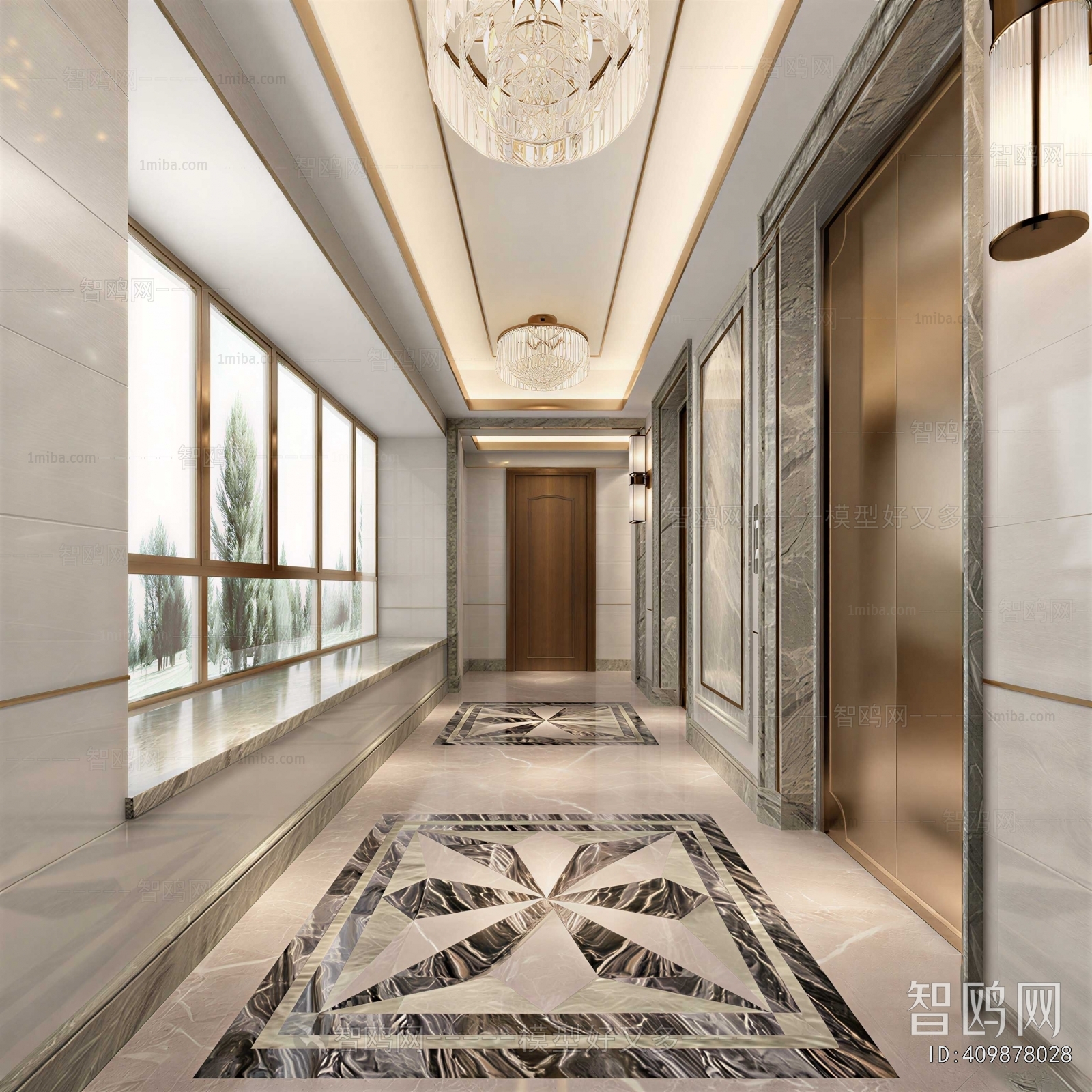 Modern Hallway